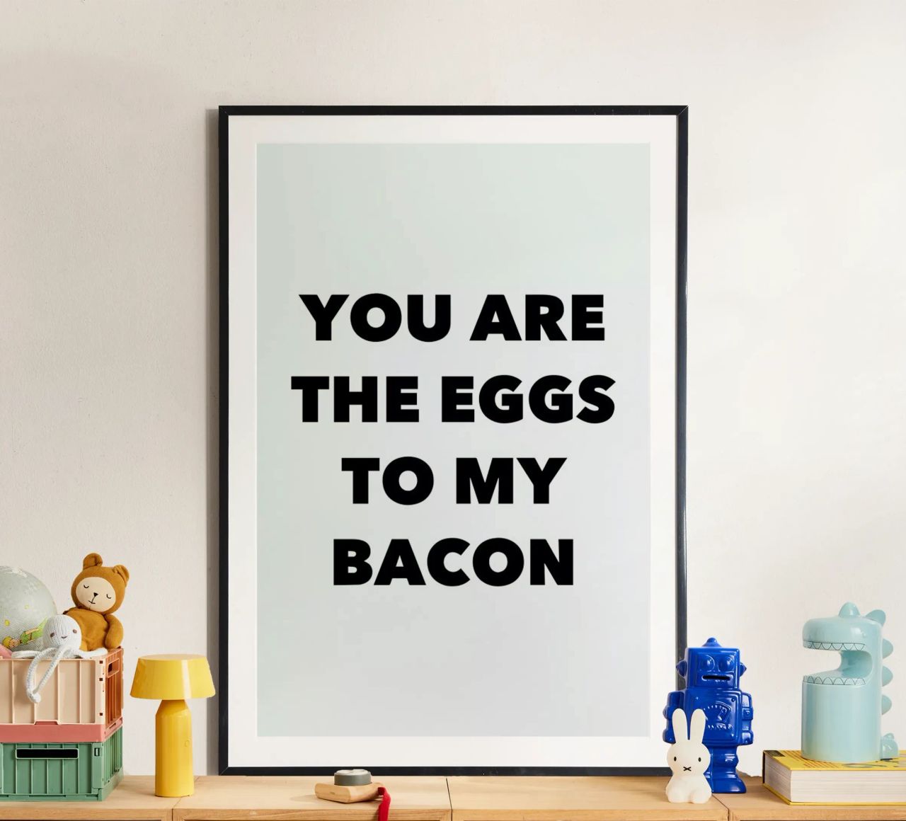 Bacon Poster von Mottos by Sinan Saydik