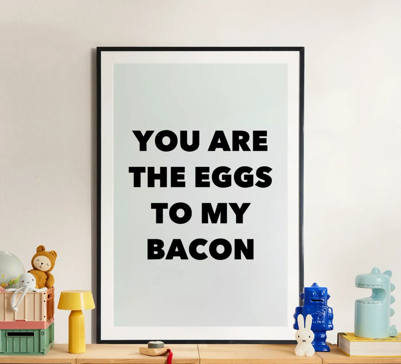 Bacon poster de Mottos by Sinan Saydik