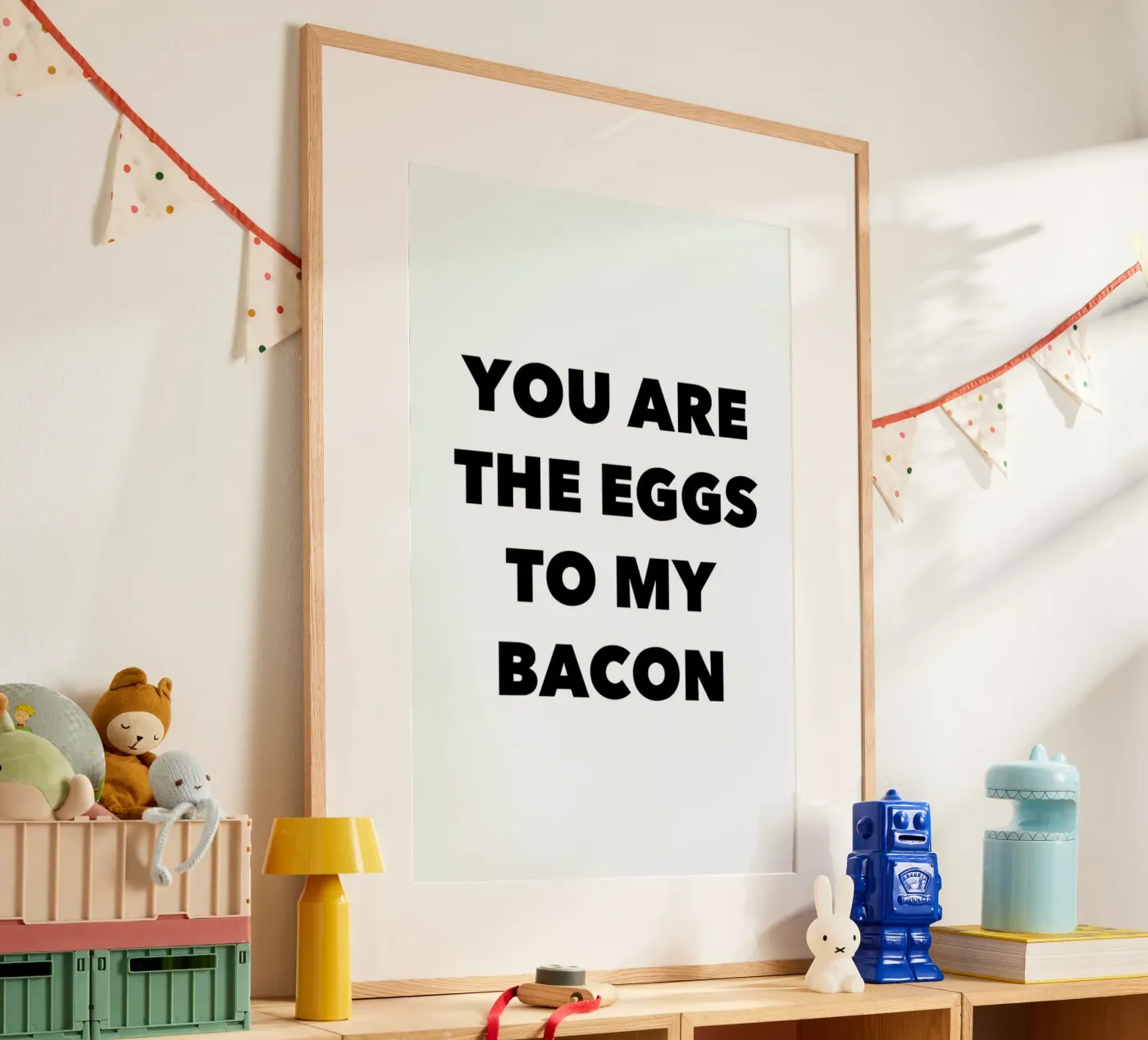 Bacon poster de Mottos by Sinan Saydik