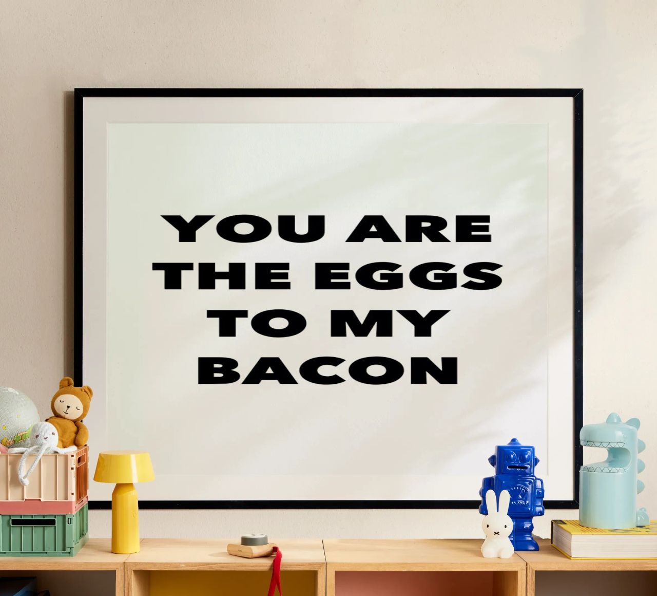 Bacon Poster von Mottos by Sinan Saydik