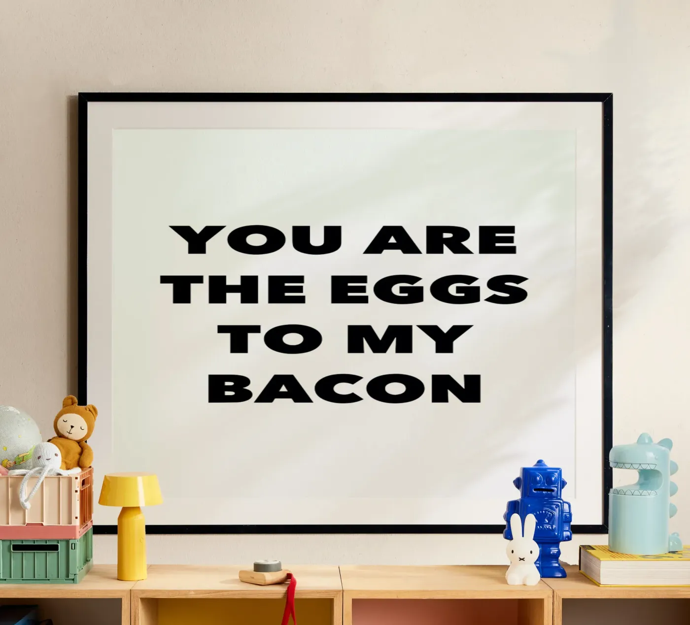 Bacon poster de Mottos by Sinan Saydik