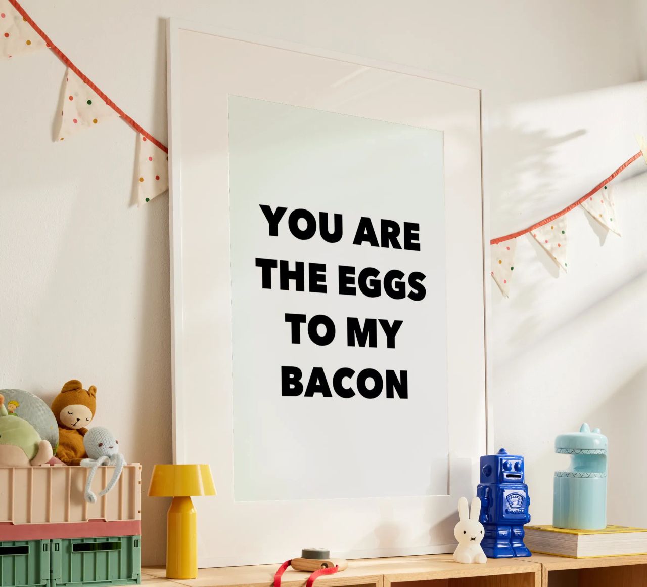 Bacon Poster von Mottos by Sinan Saydik