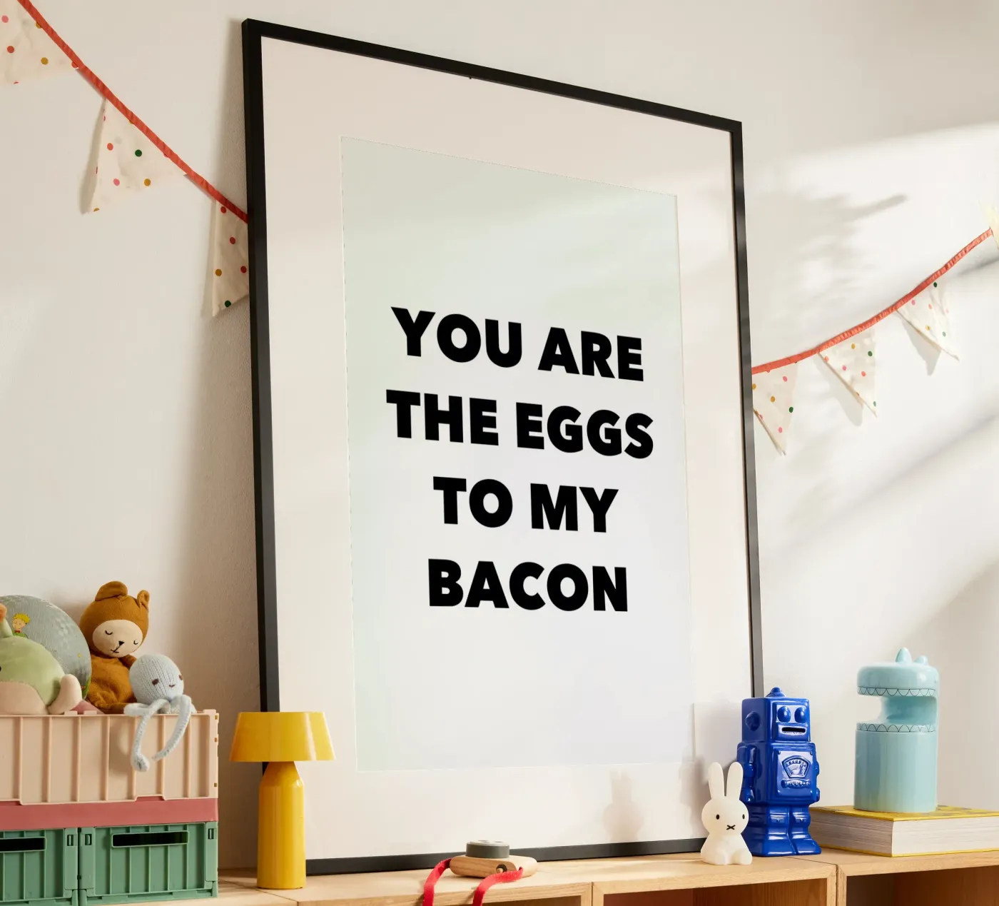 Bacon poster de Mottos by Sinan Saydik