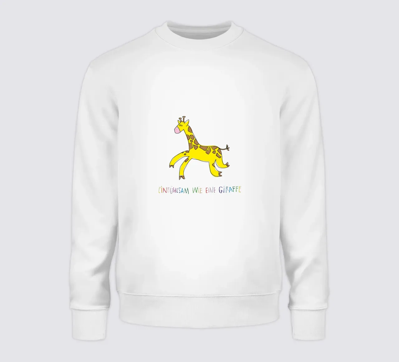 Einfühlsam wie eine Giraffe felpa da Brushmeetspaper