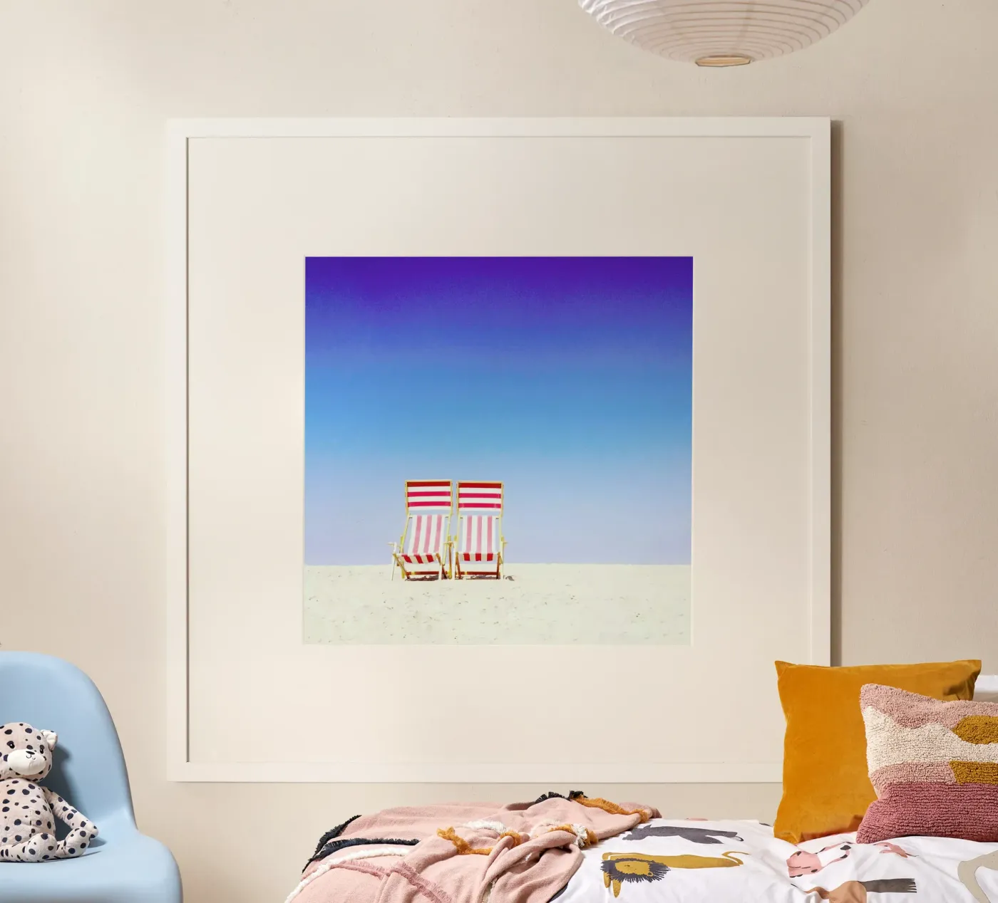 Beach Chairs poster da Maria Sattrup