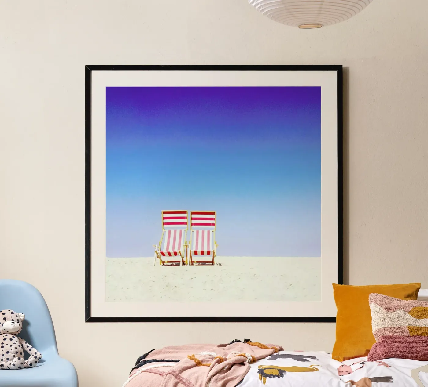 Beach Chairs poster da Maria Sattrup
