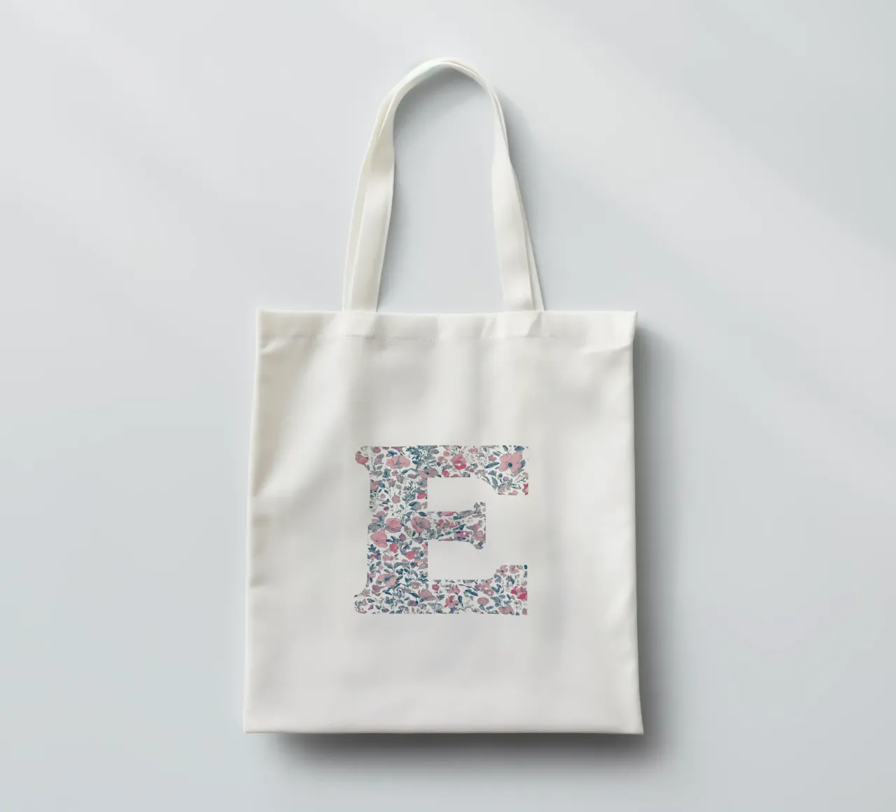 Floral E borsa in juta da KidzStudio