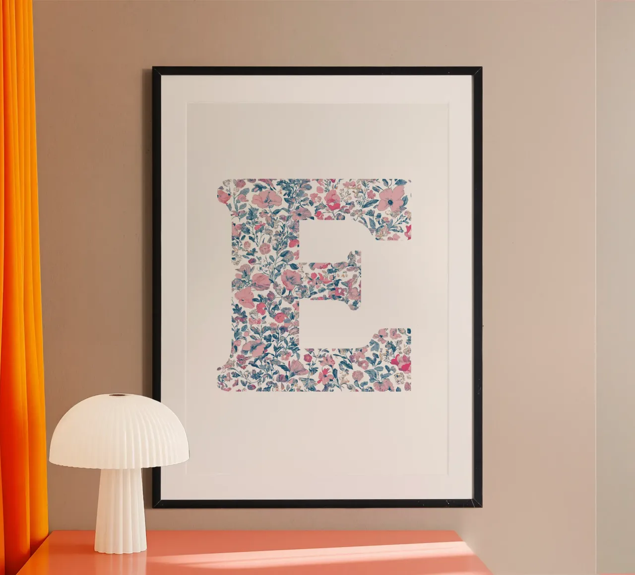 Floral E poster da KidzStudio