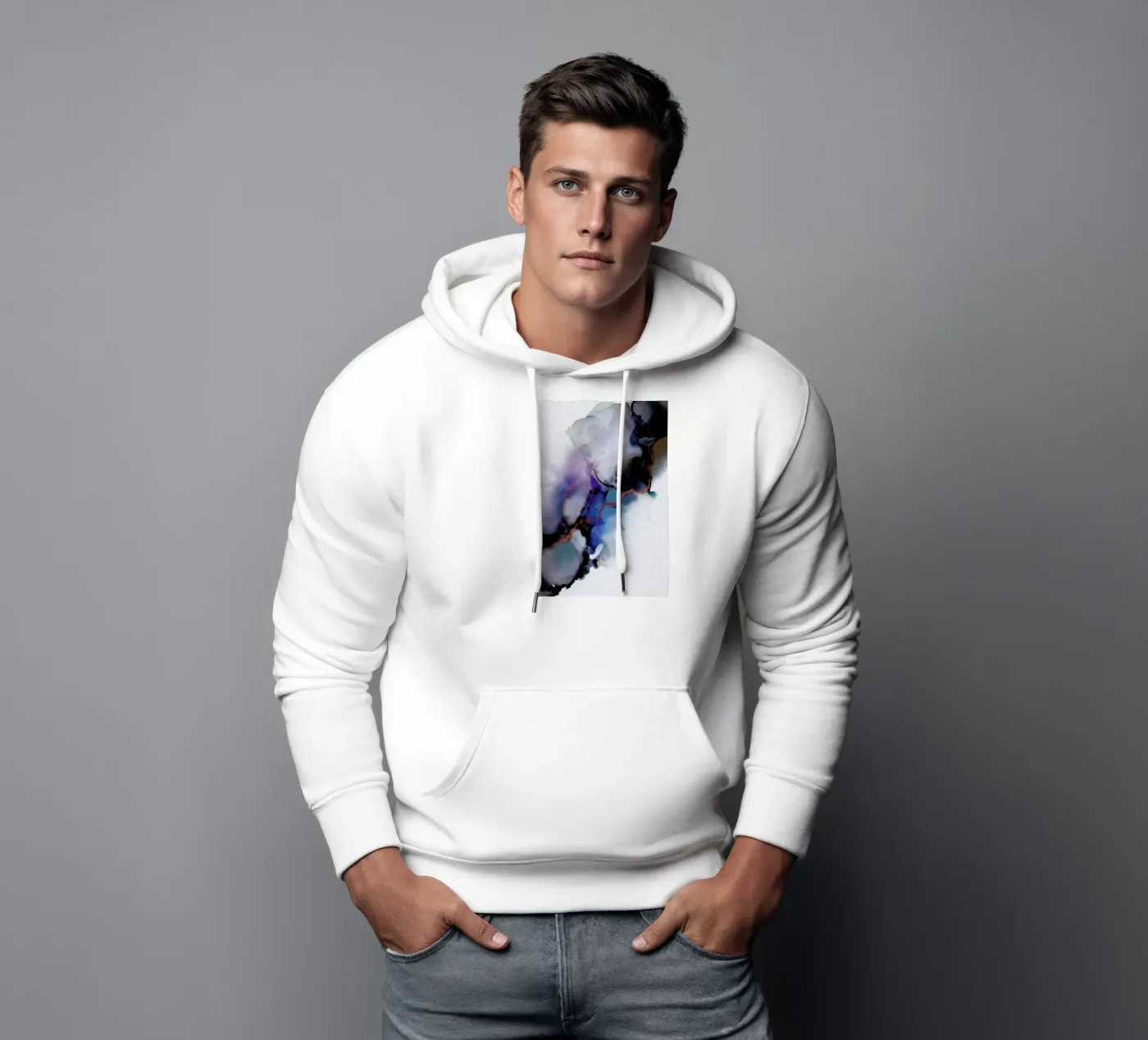 Depth hoodie by Larissa van der Laan