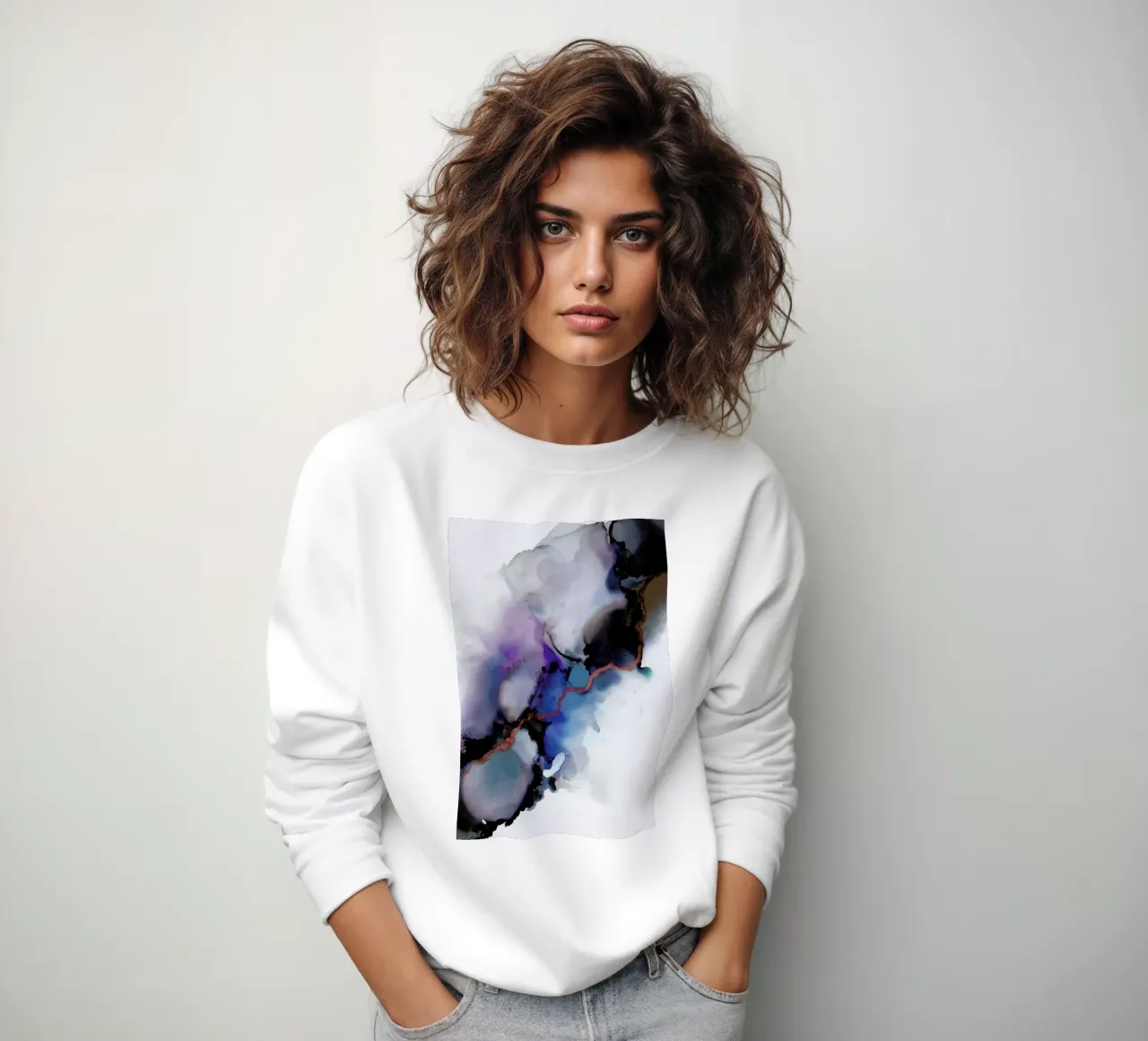 Depth sudadera de Larissa van der Laan
