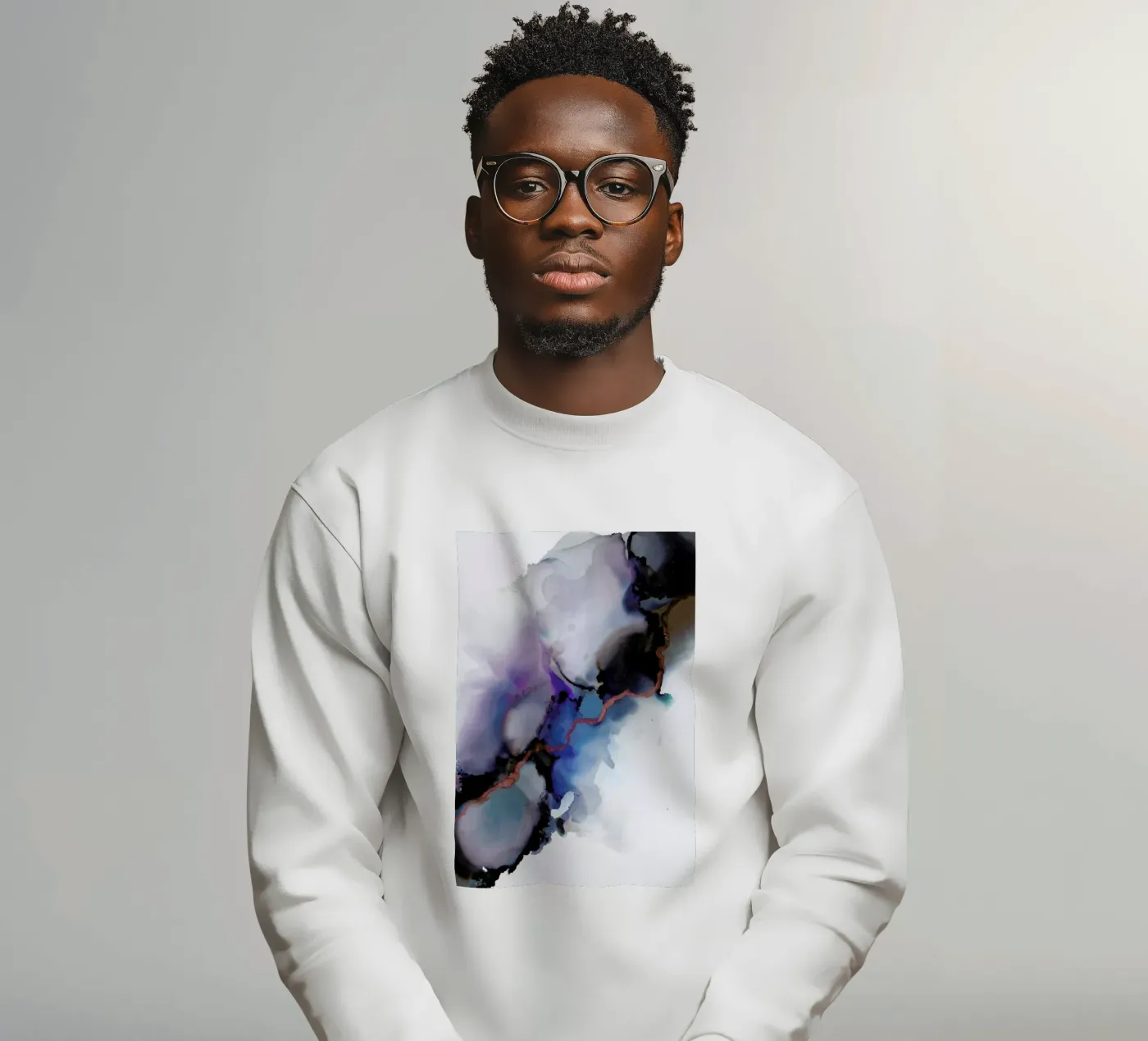 Depth sweatshirt by Larissa van der Laan