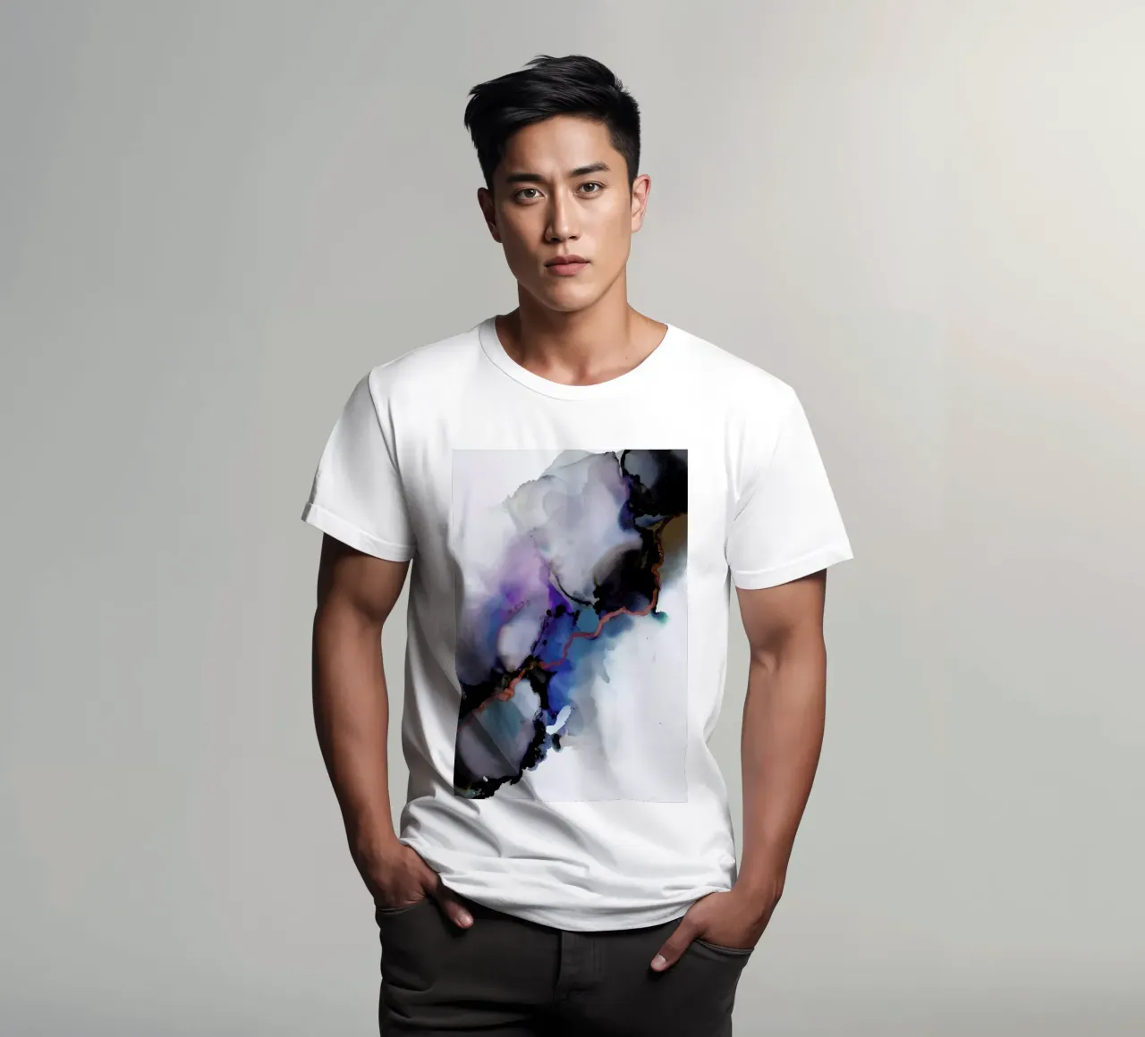Depth t-shirt van Larissa van der Laan