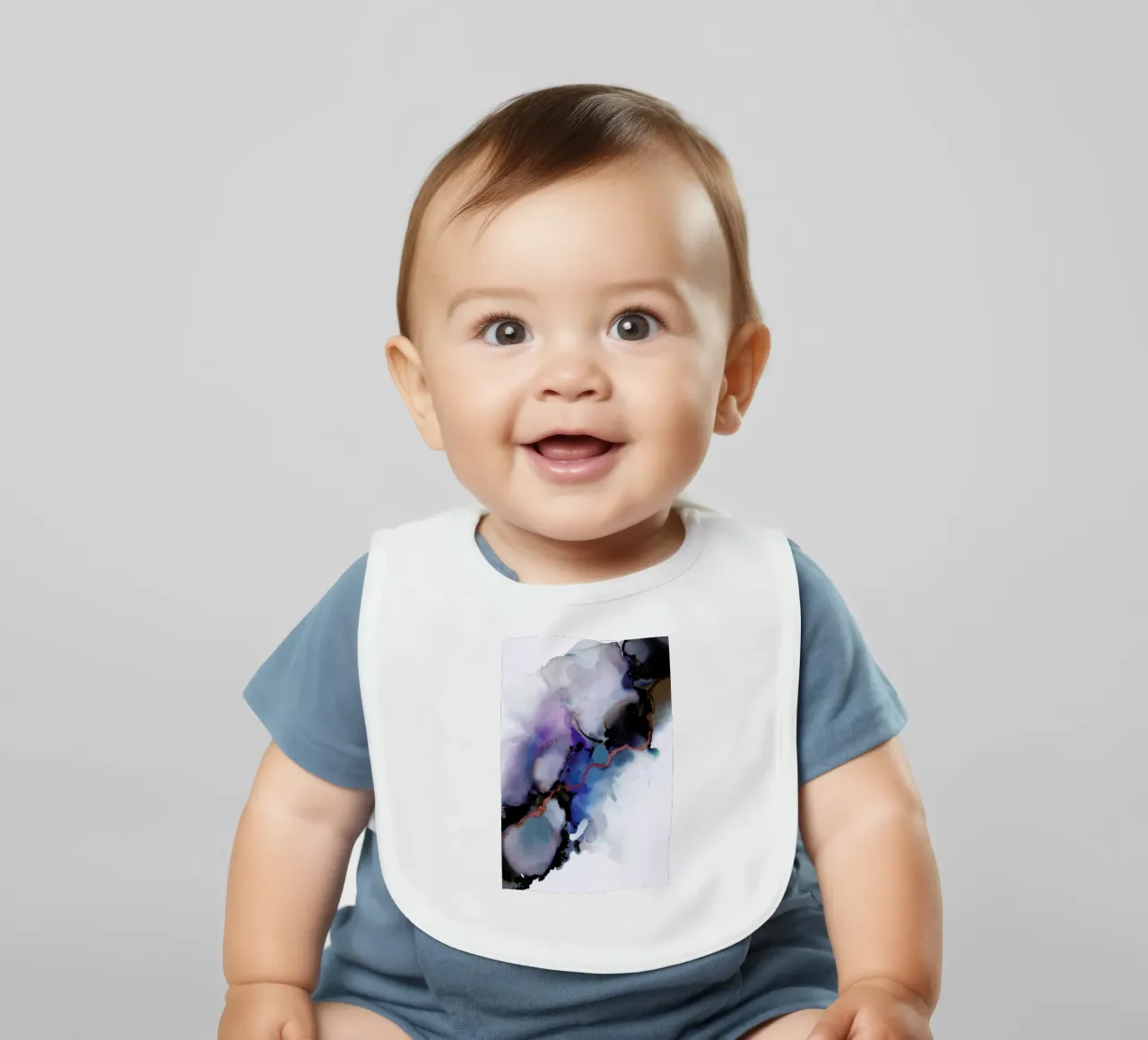 Depth Babylätzchen von Larissa van der Laan