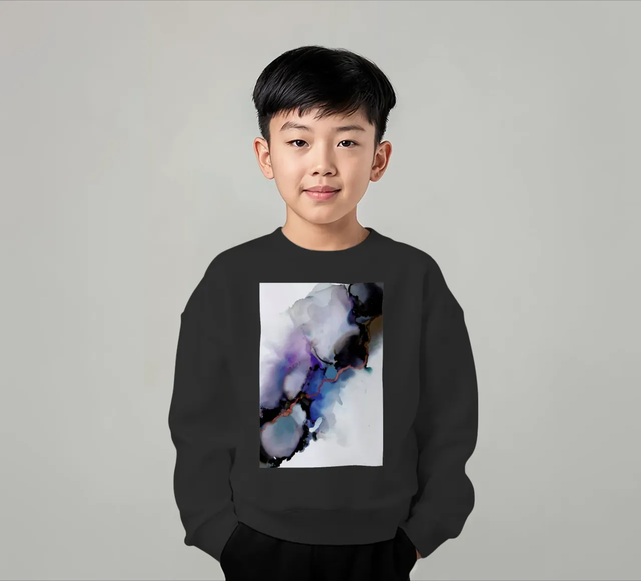 Depth felpa bambino da Larissa van der Laan