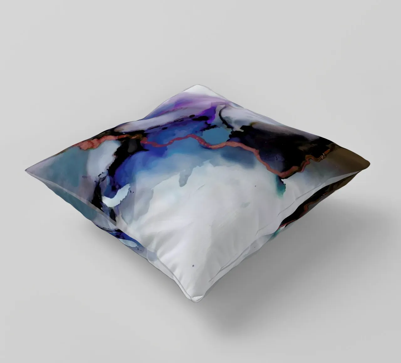 Depth decorative cushion by Larissa van der Laan