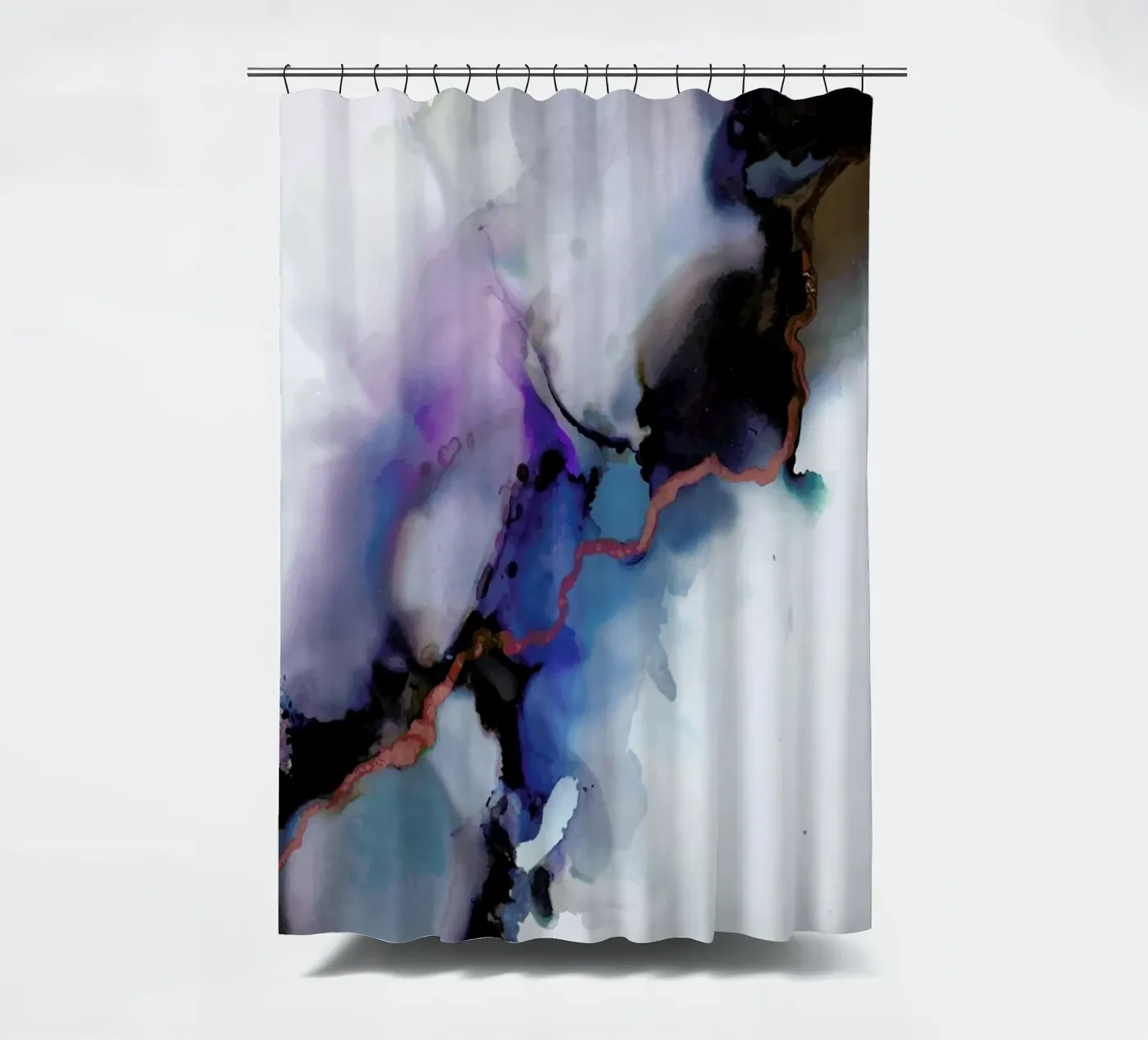 Depth Duschvorhang von Larissa van der Laan