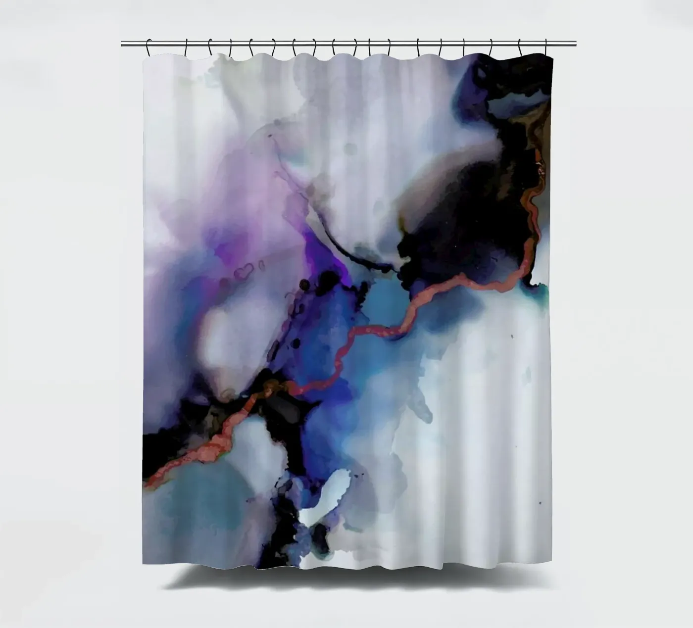 Depth Duschvorhang von Larissa van der Laan