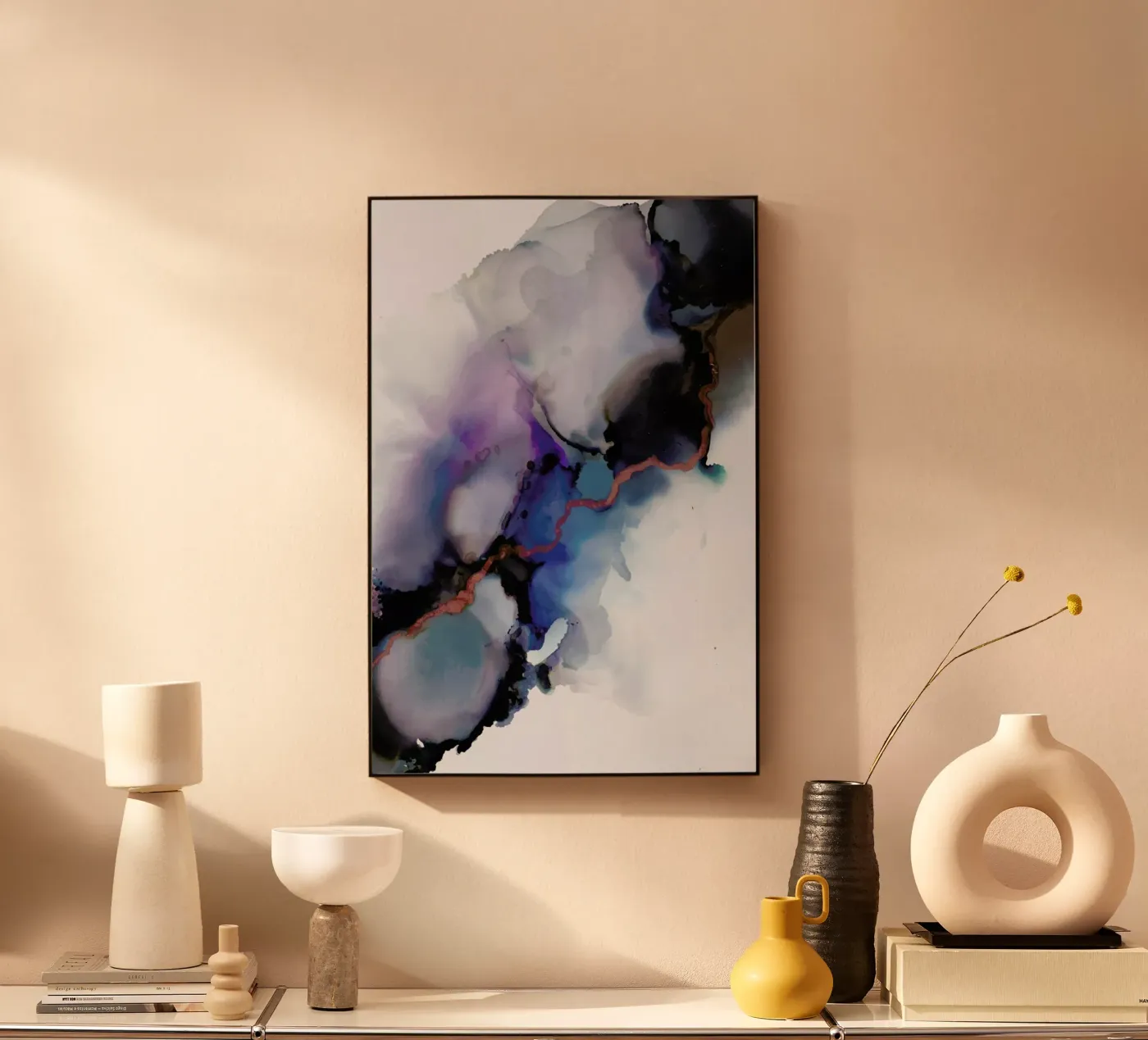 Depth acrylic glass by Larissa van der Laan