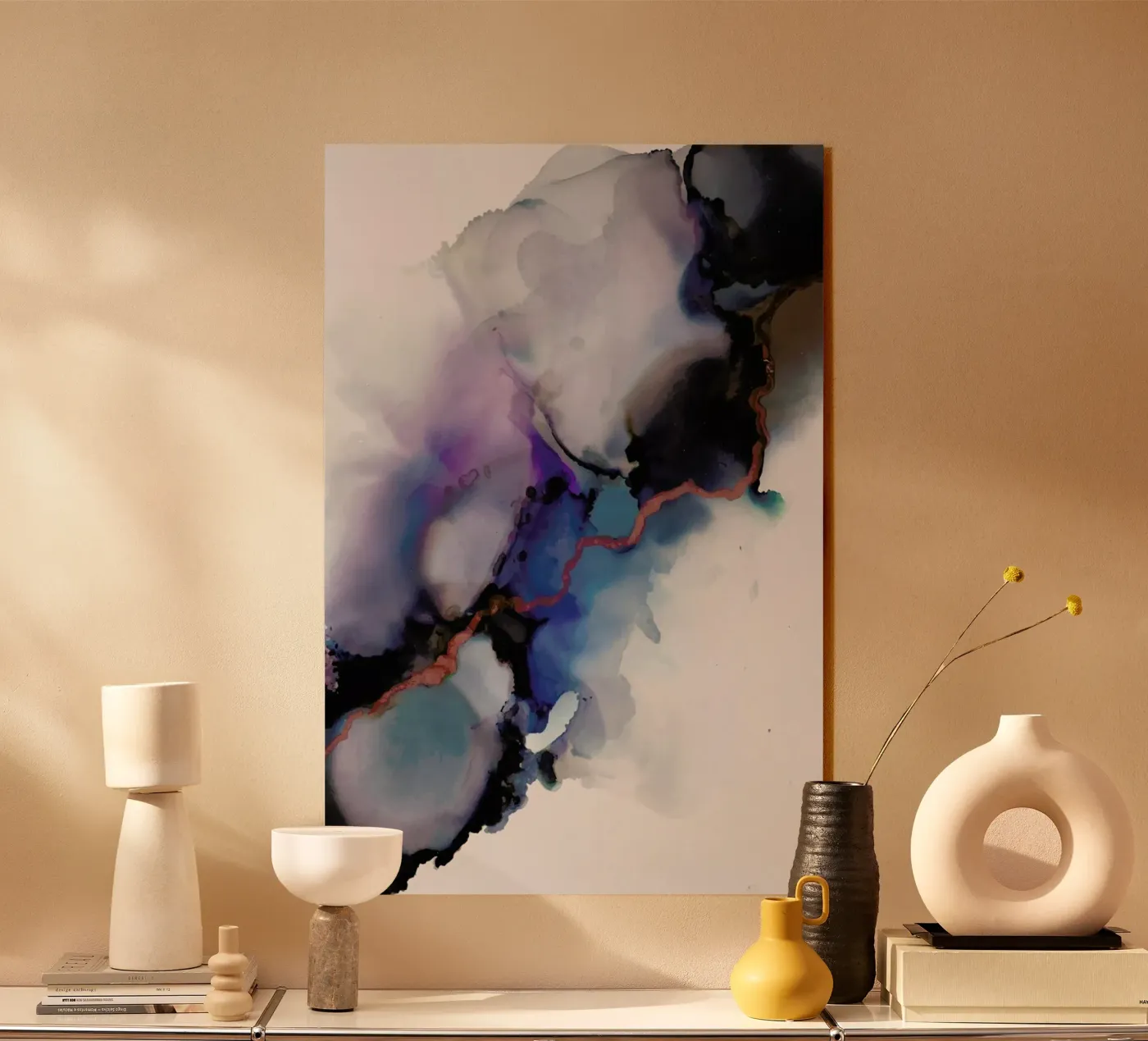 Depth acrylic glass by Larissa van der Laan