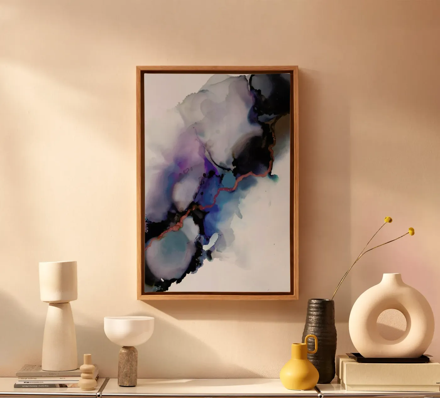 Depth Leinwand von Larissa van der Laan