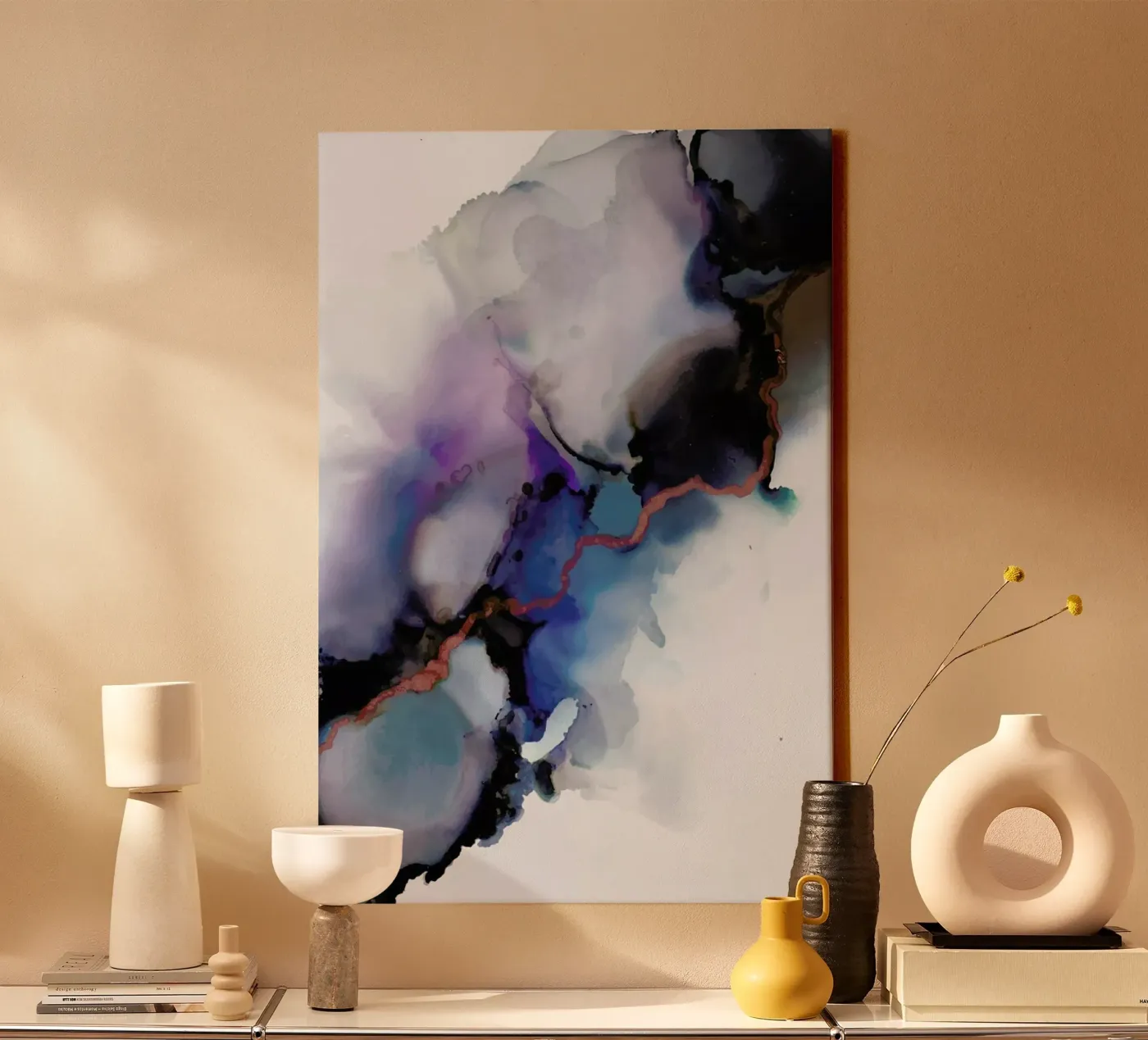 Depth Leinwand von Larissa van der Laan