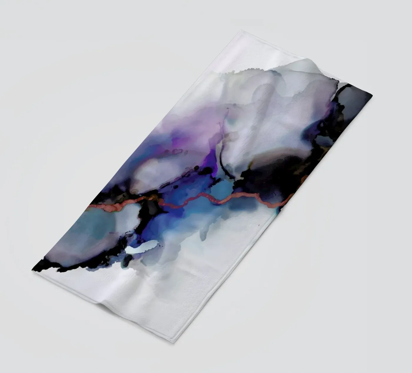 Depth strandhanddoek van Larissa van der Laan