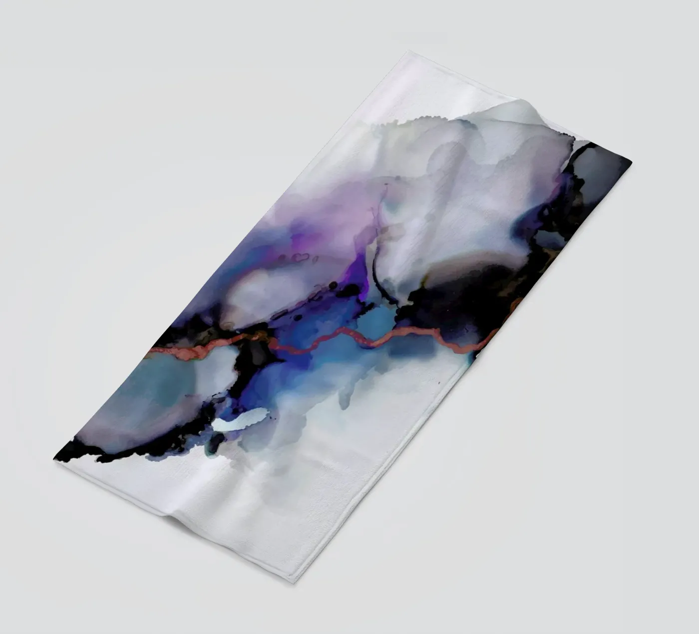 Depth strandhanddoek van Larissa van der Laan