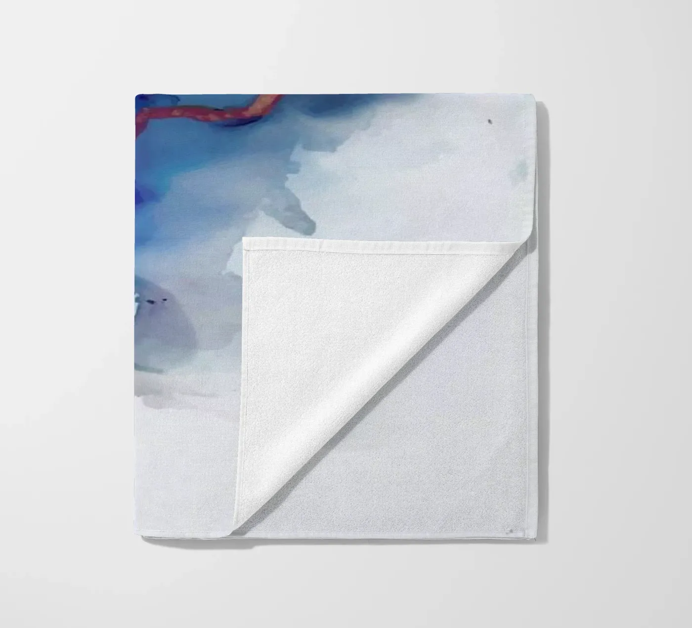 Depth strandhanddoek van Larissa van der Laan