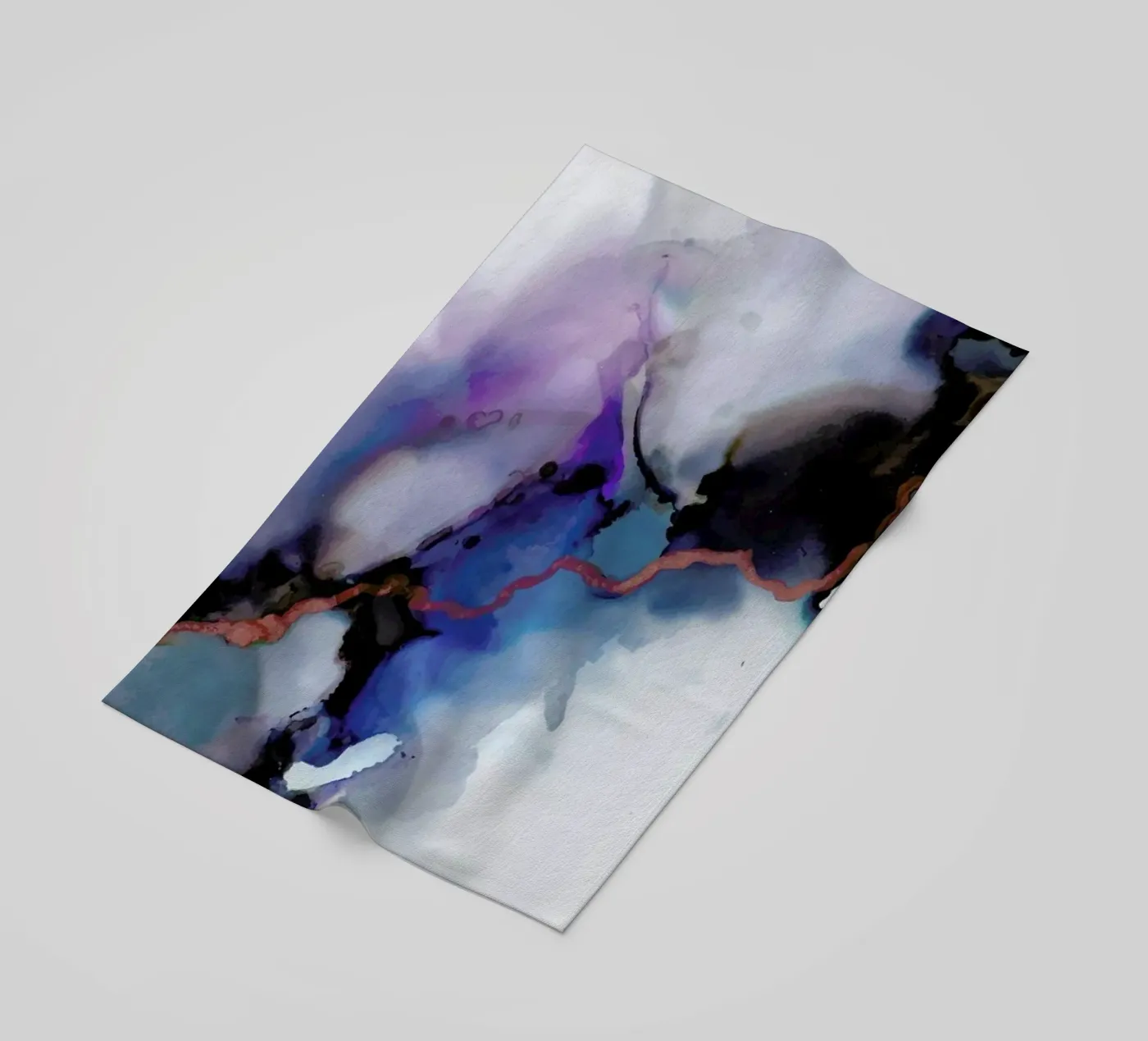 Depth strandhanddoek van Larissa van der Laan