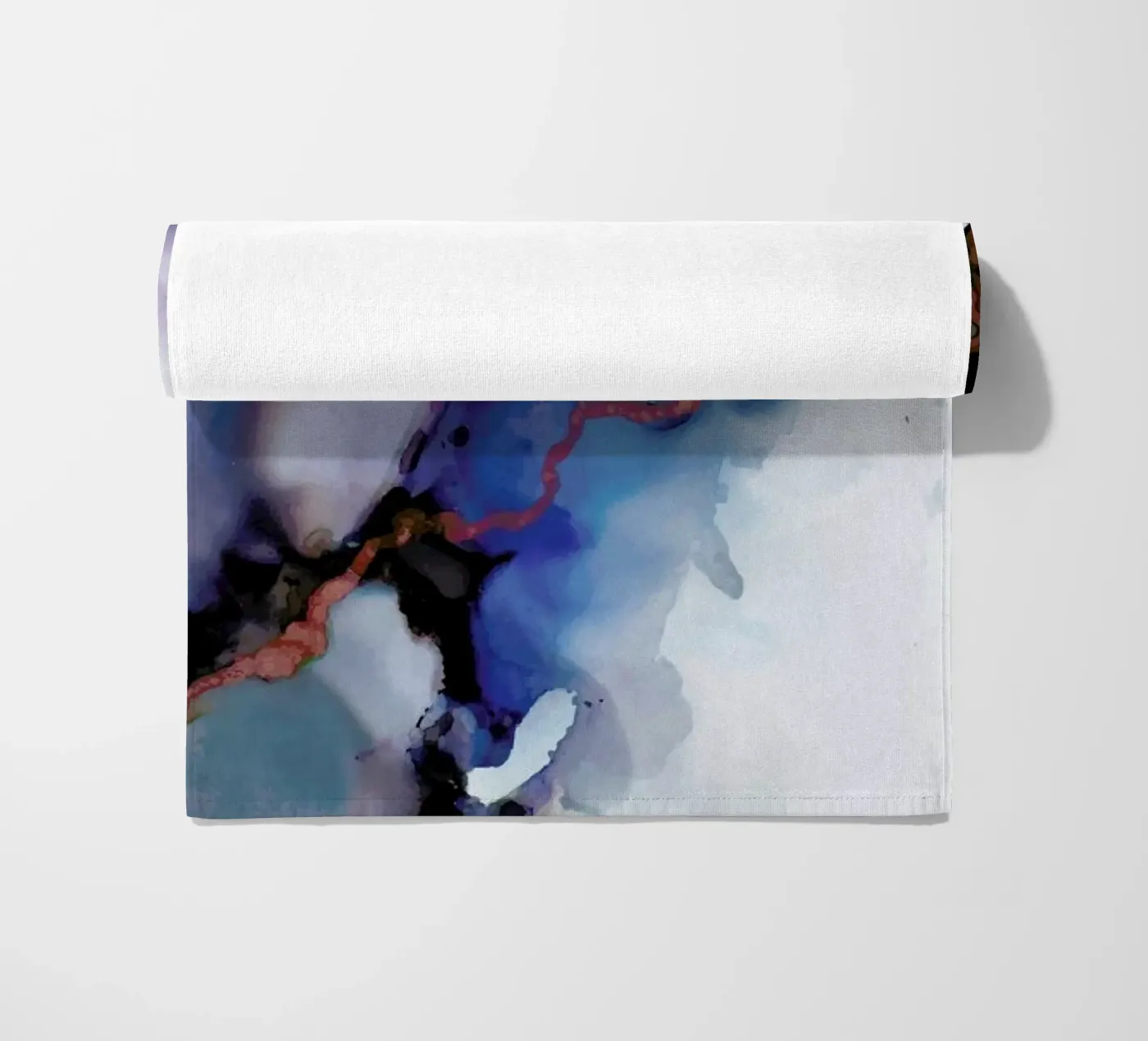 Depth strandhanddoek van Larissa van der Laan