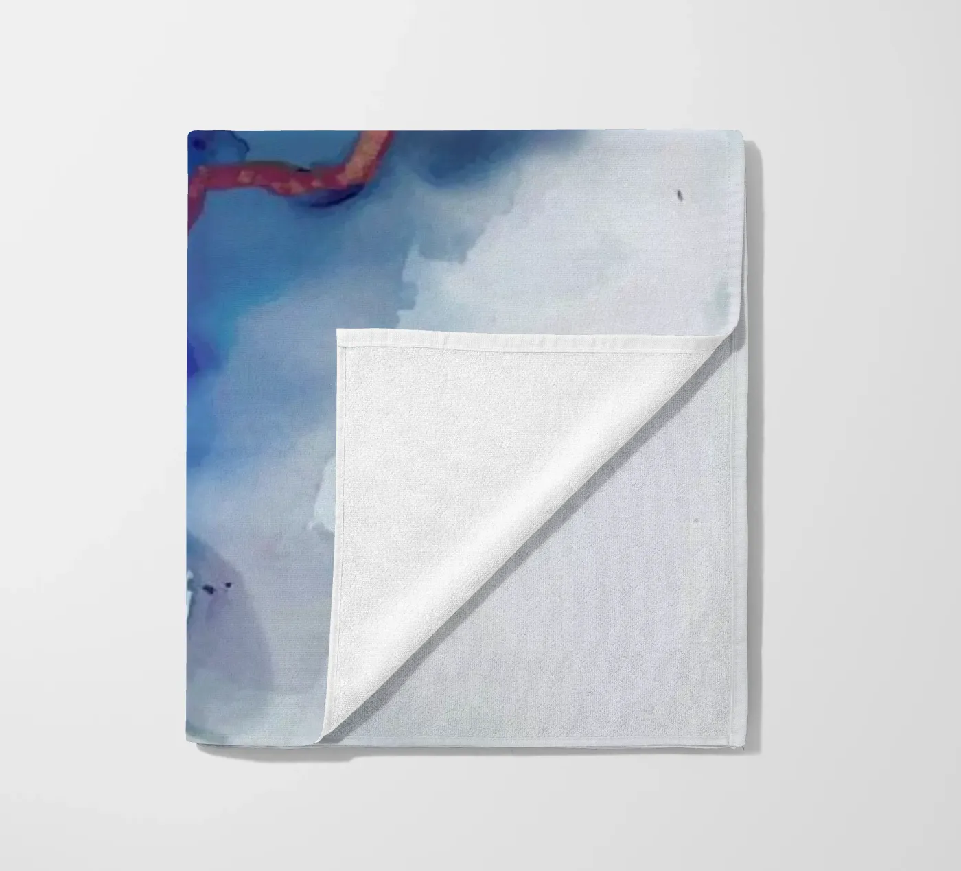 Depth strandhanddoek van Larissa van der Laan