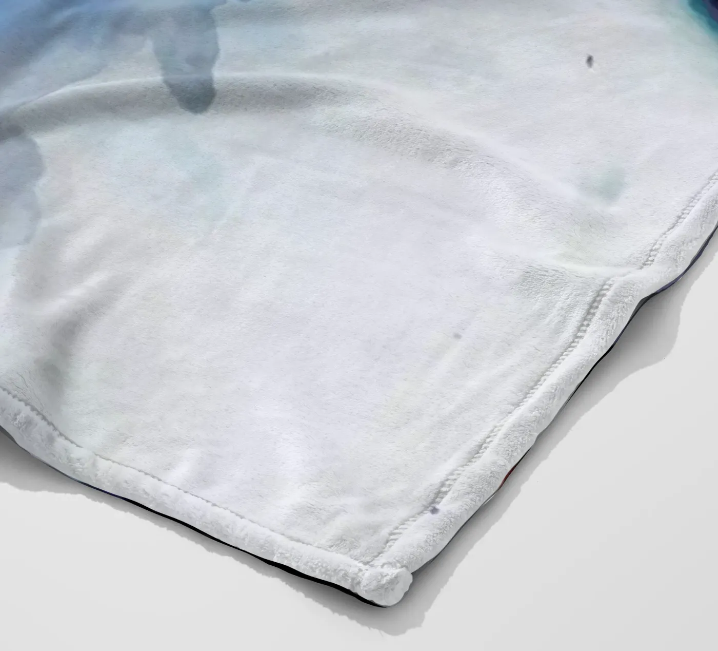 Depth fleece blanket by Larissa van der Laan