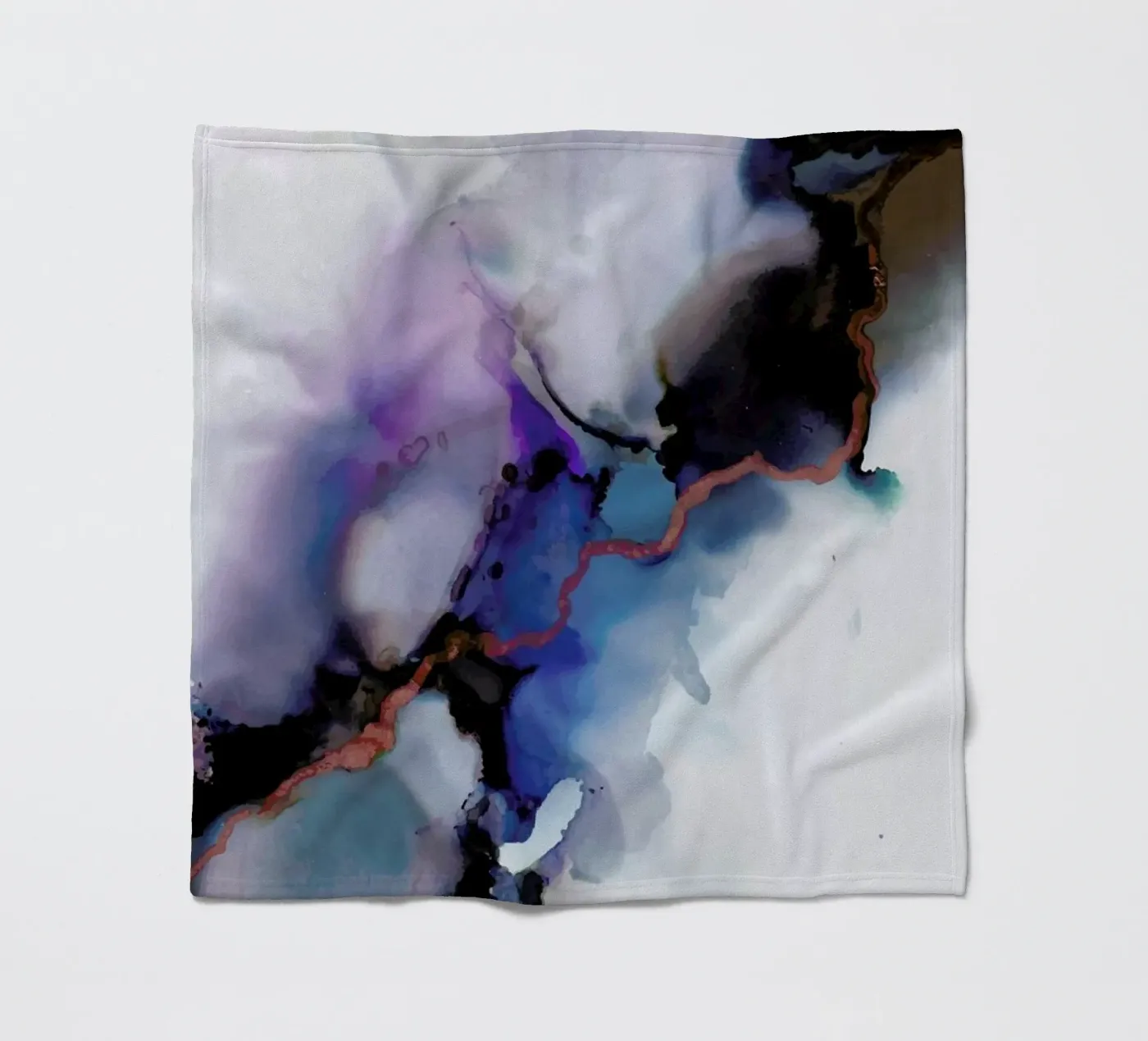 Depth Fleecedecke von Larissa van der Laan