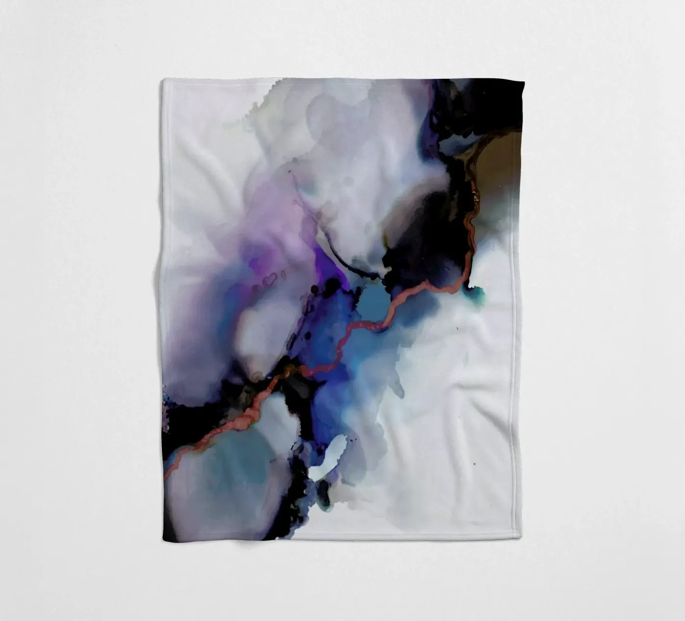 Depth Fleecedecke von Larissa van der Laan