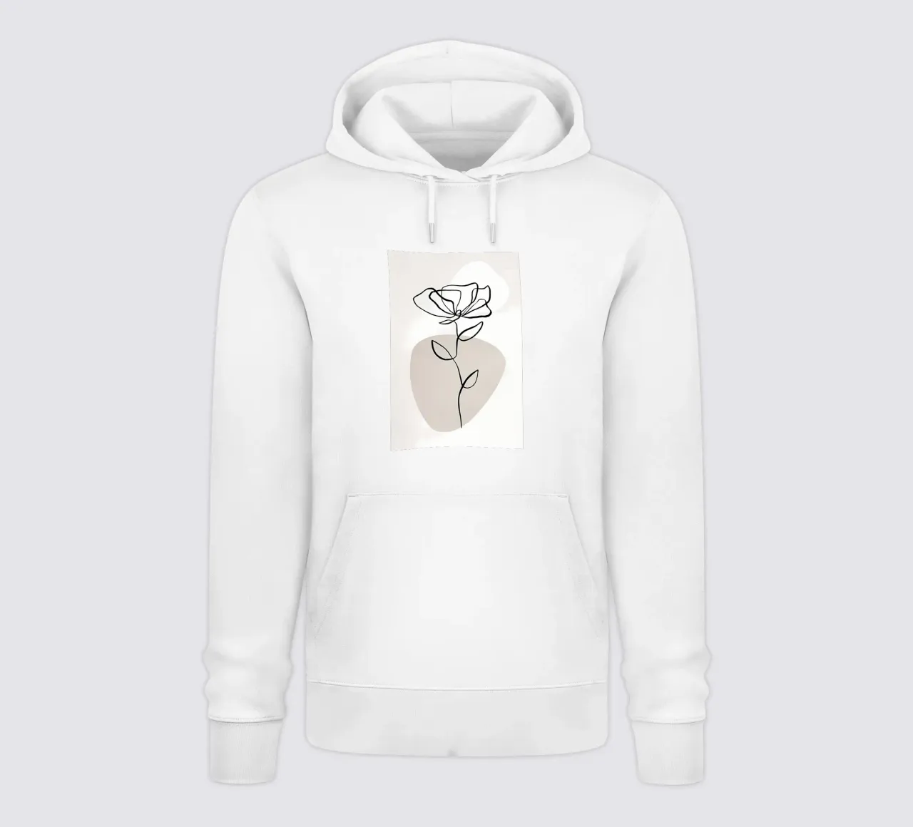 Linee botaniche n. 1 felpa con cappuccio da mitaco