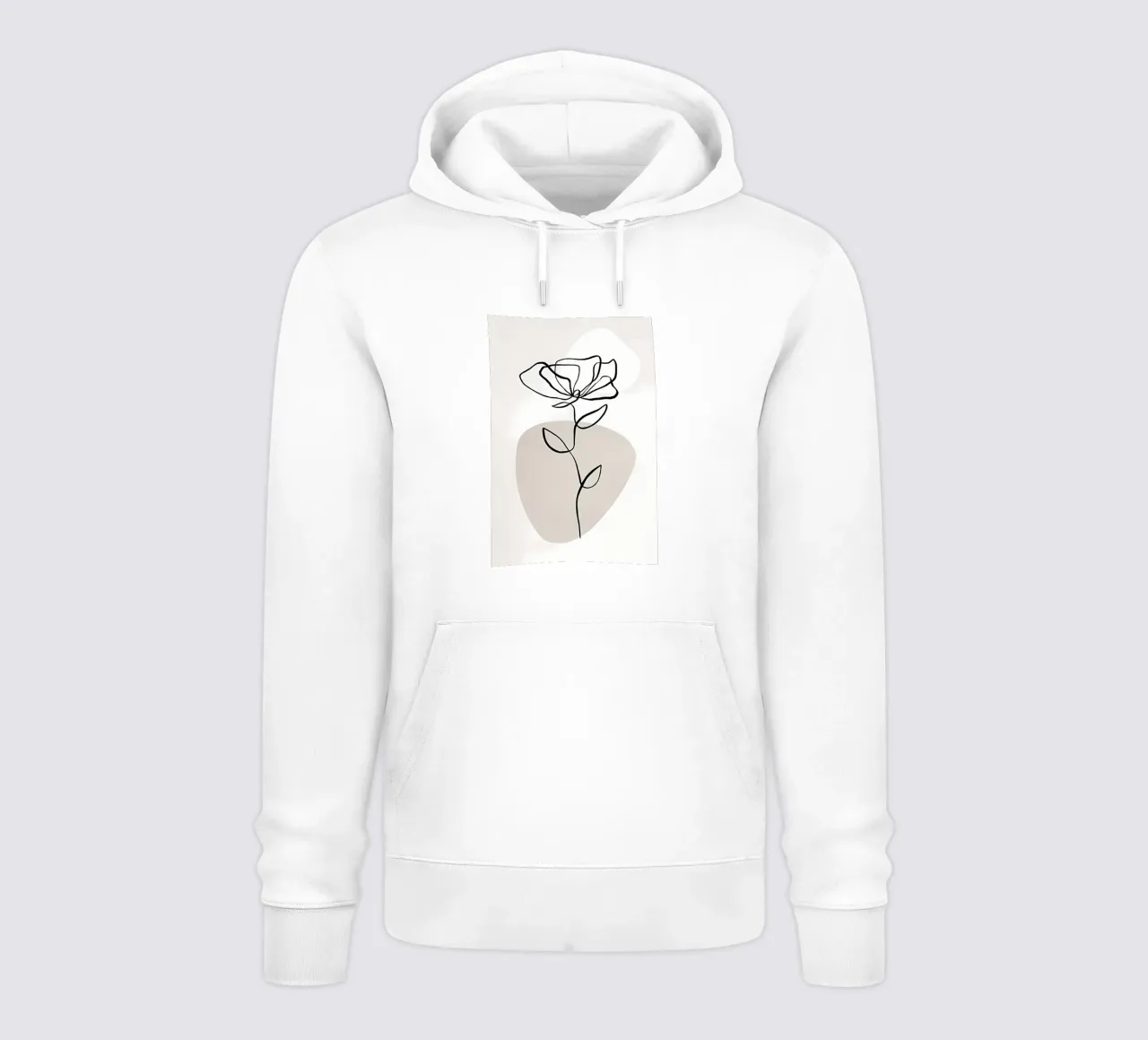 Linee botaniche n. 1 felpa con cappuccio da mitaco