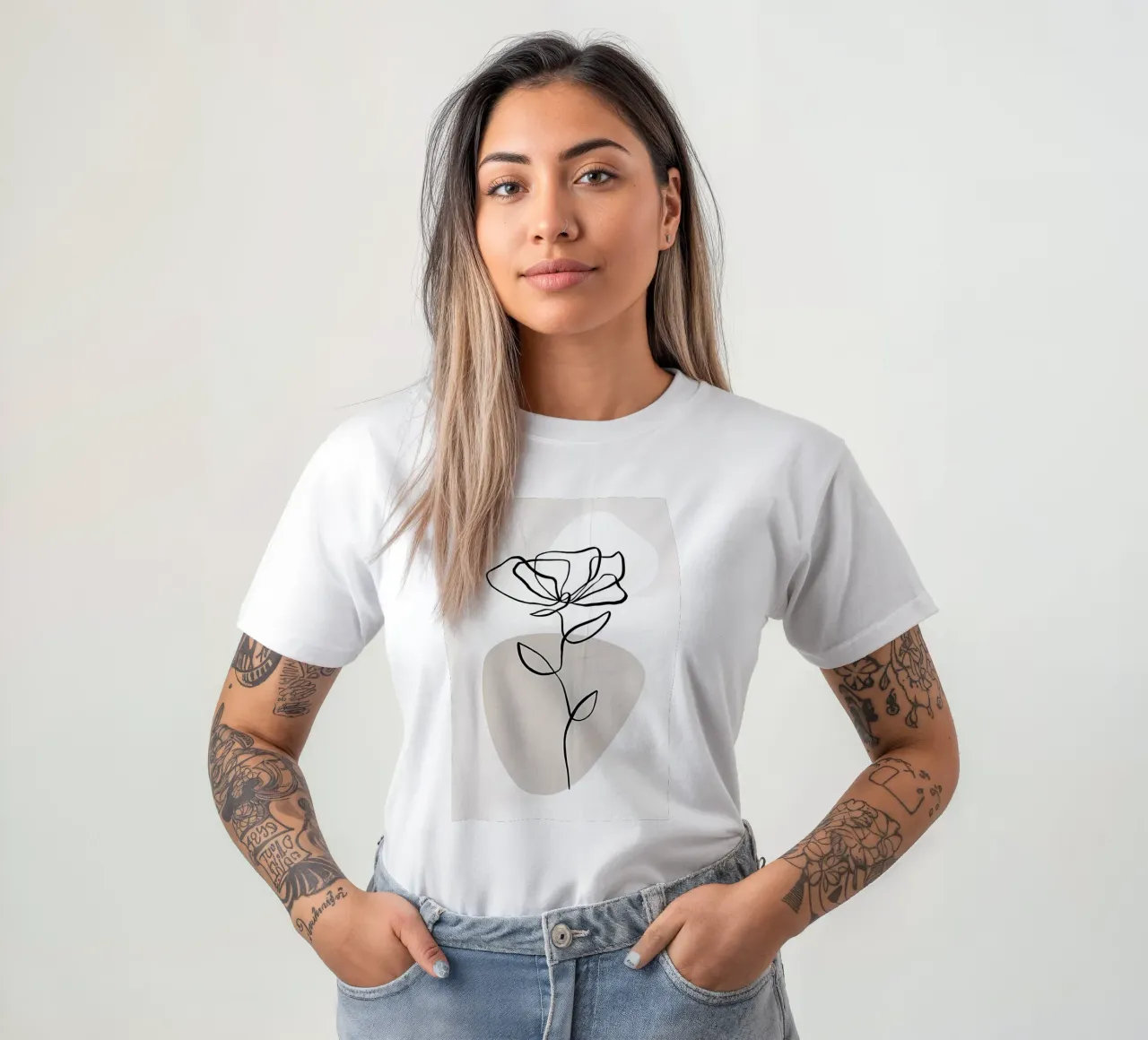 Linee botaniche n. 1 t-shirt da mitaco