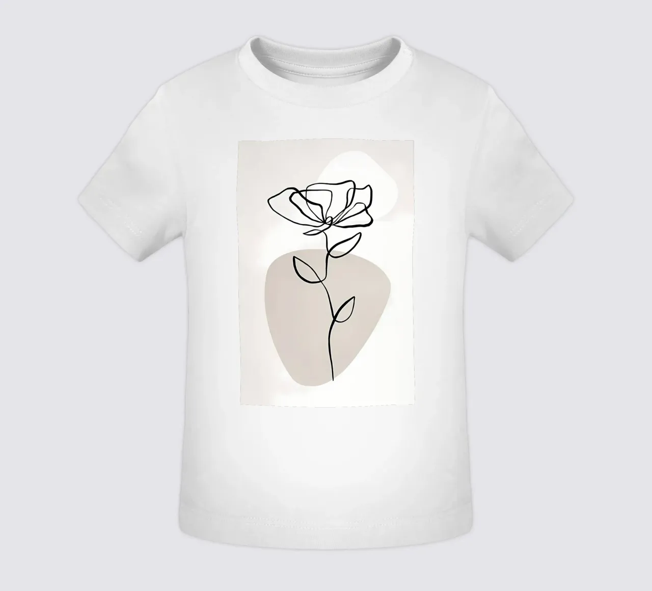 Linee botaniche n. 1 maglietta neonato da mitaco