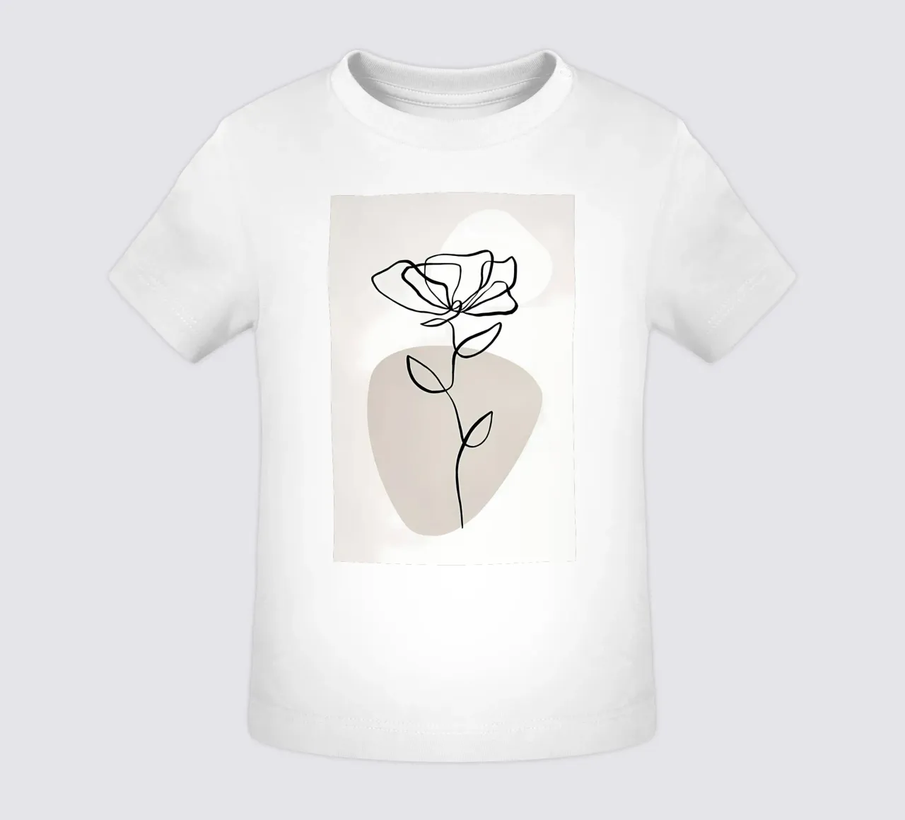 Linee botaniche n. 1 maglietta neonato da mitaco