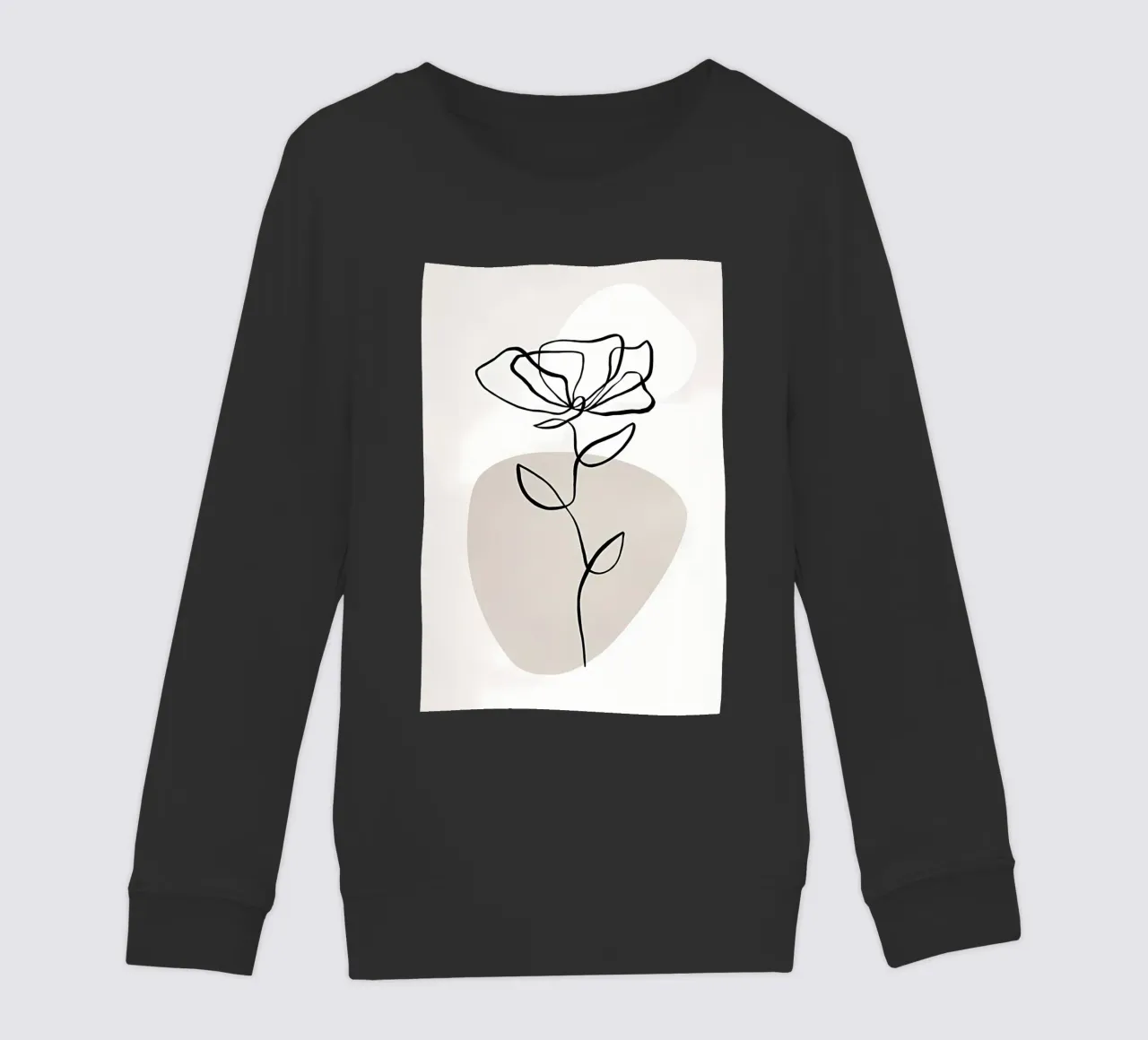 Linee botaniche n. 1 felpa bambino da mitaco