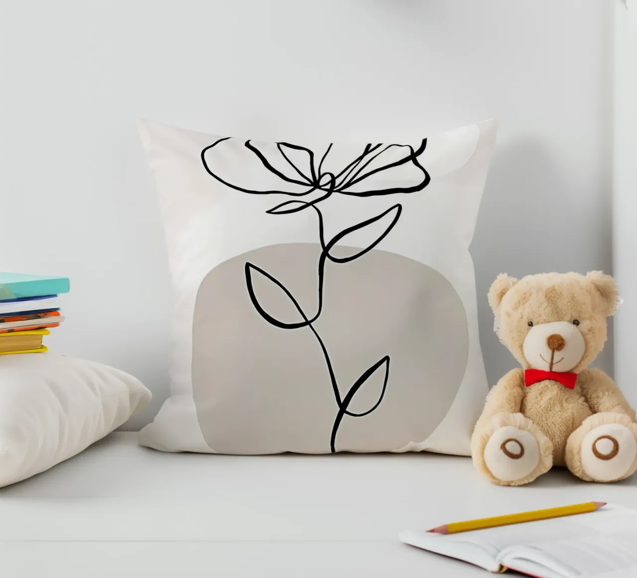 Linee botaniche n. 1 cuscino da mitaco