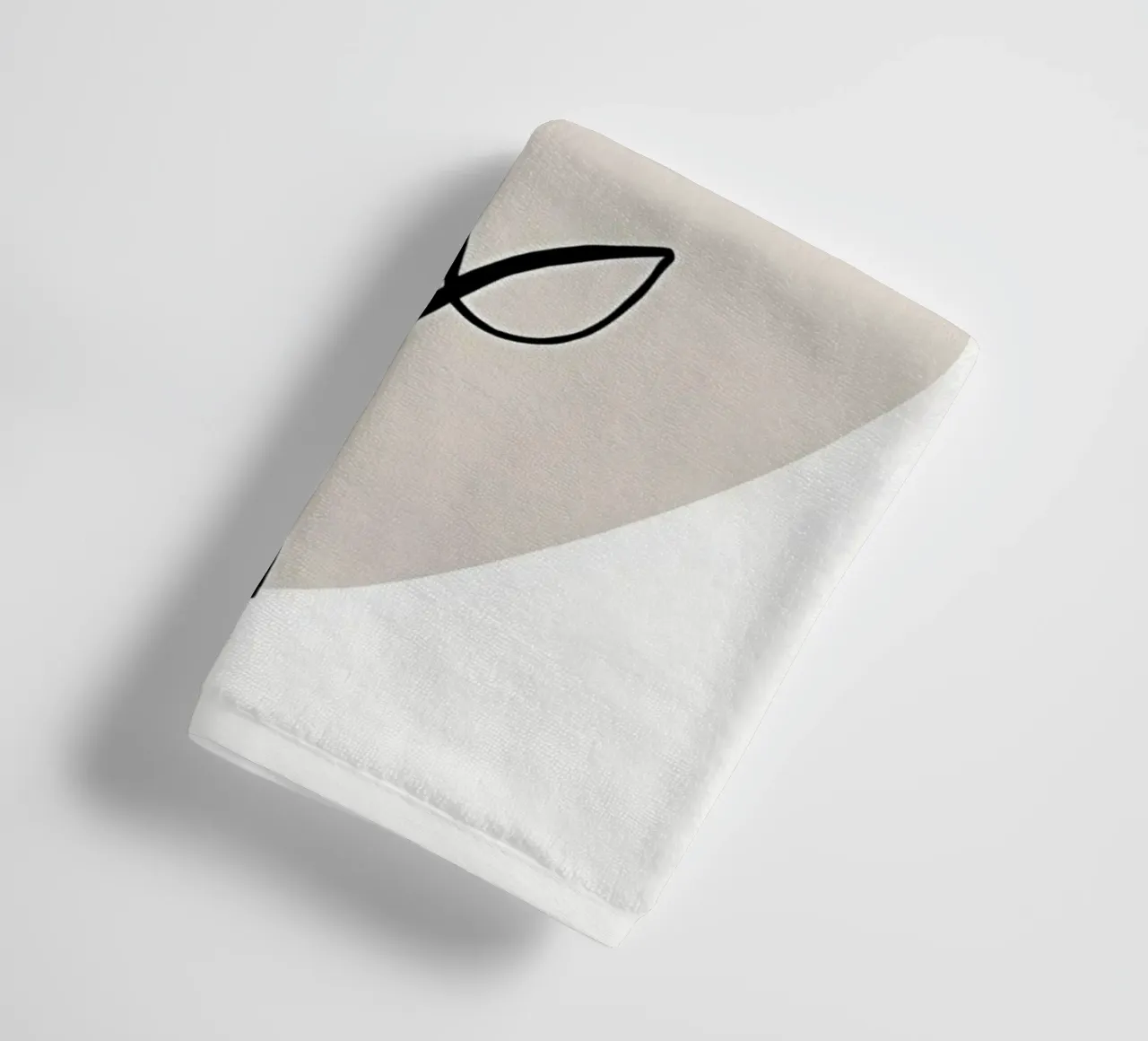 Linee botaniche n. 1 asciugamano da bagno da mitaco