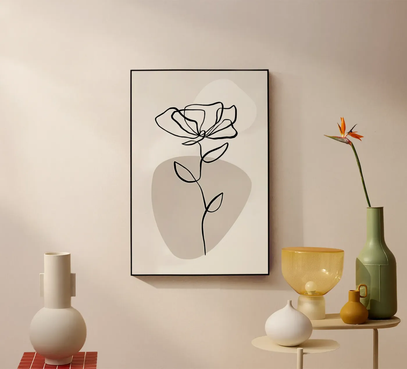 Linee botaniche n. 1 plexiglass da mitaco