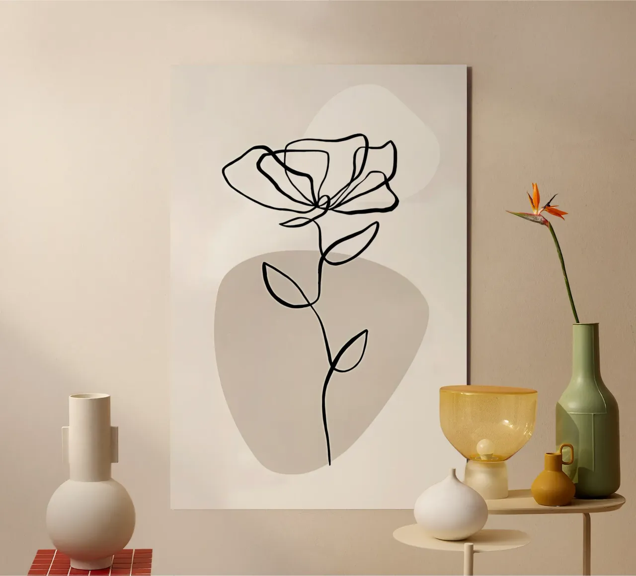 Linee botaniche n. 1 alluminio dibond da mitaco