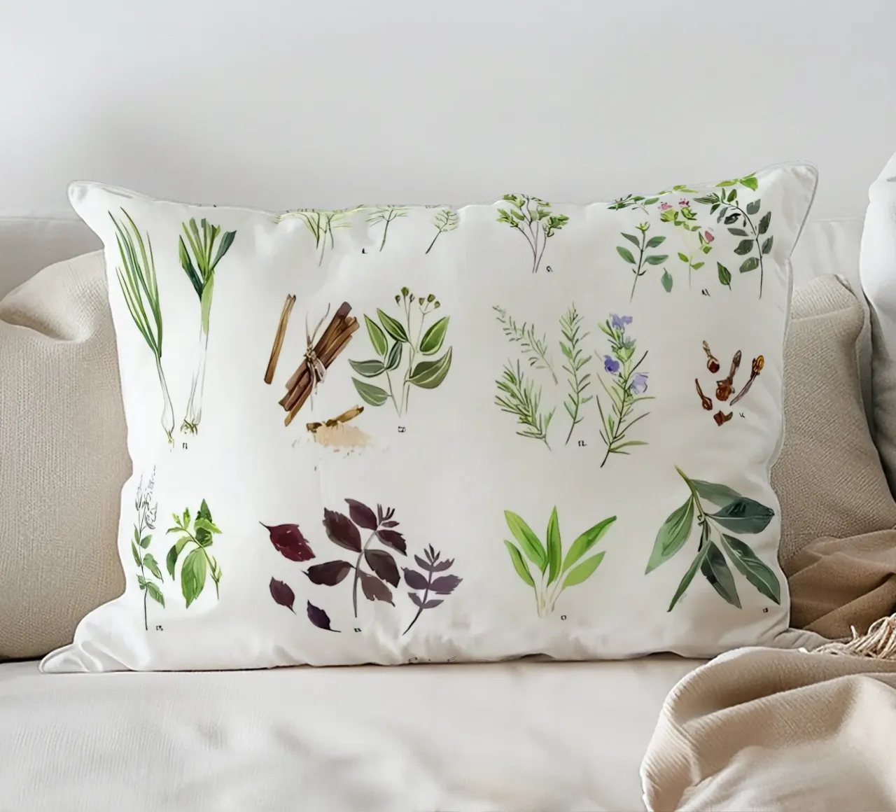 Herbes coussin de Manhmai