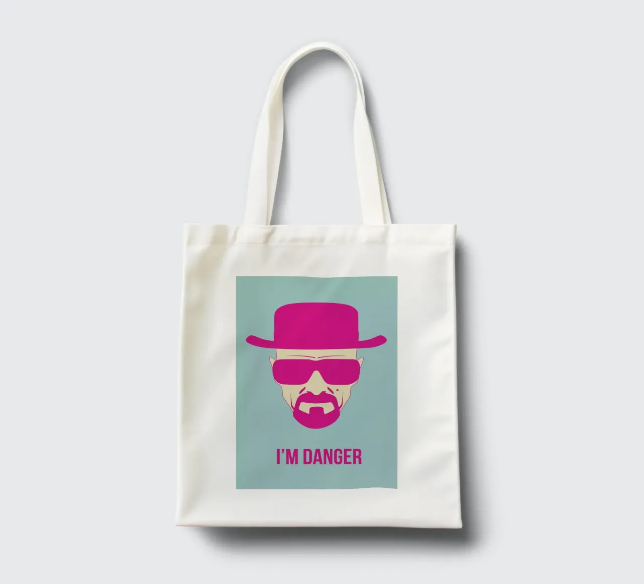 I'm Danger Poster 2 tote bag by Naxart