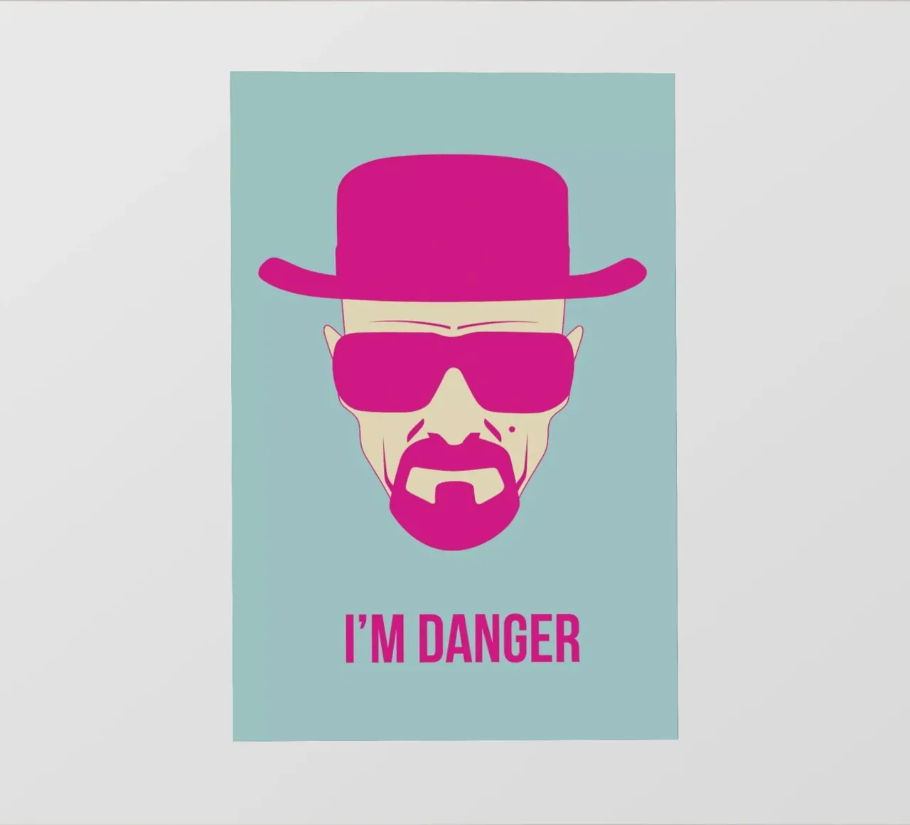 I'm Danger Poster 2 telo in pvc da Naxart
