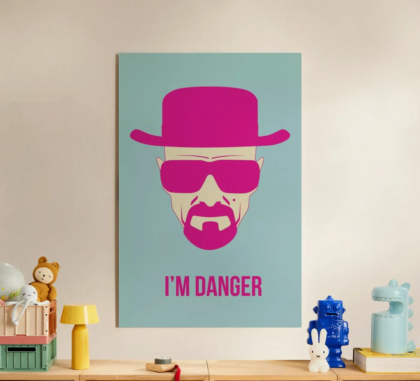 I'm Danger Poster 2 plexiglass da Naxart