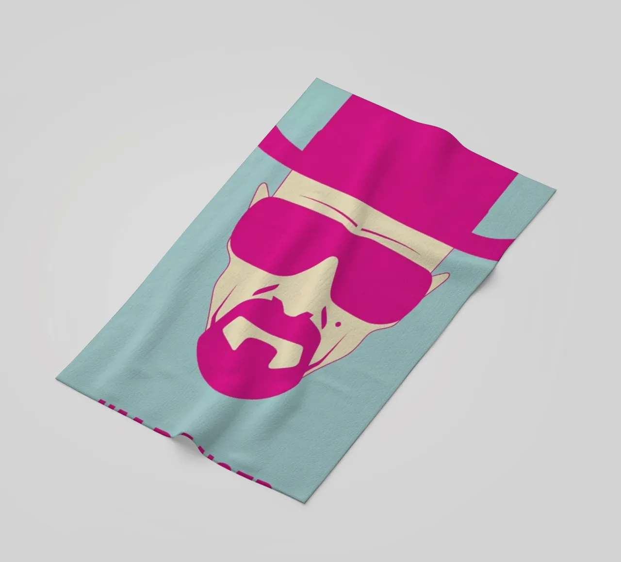 I'm Danger Poster 2 beach towel by Naxart