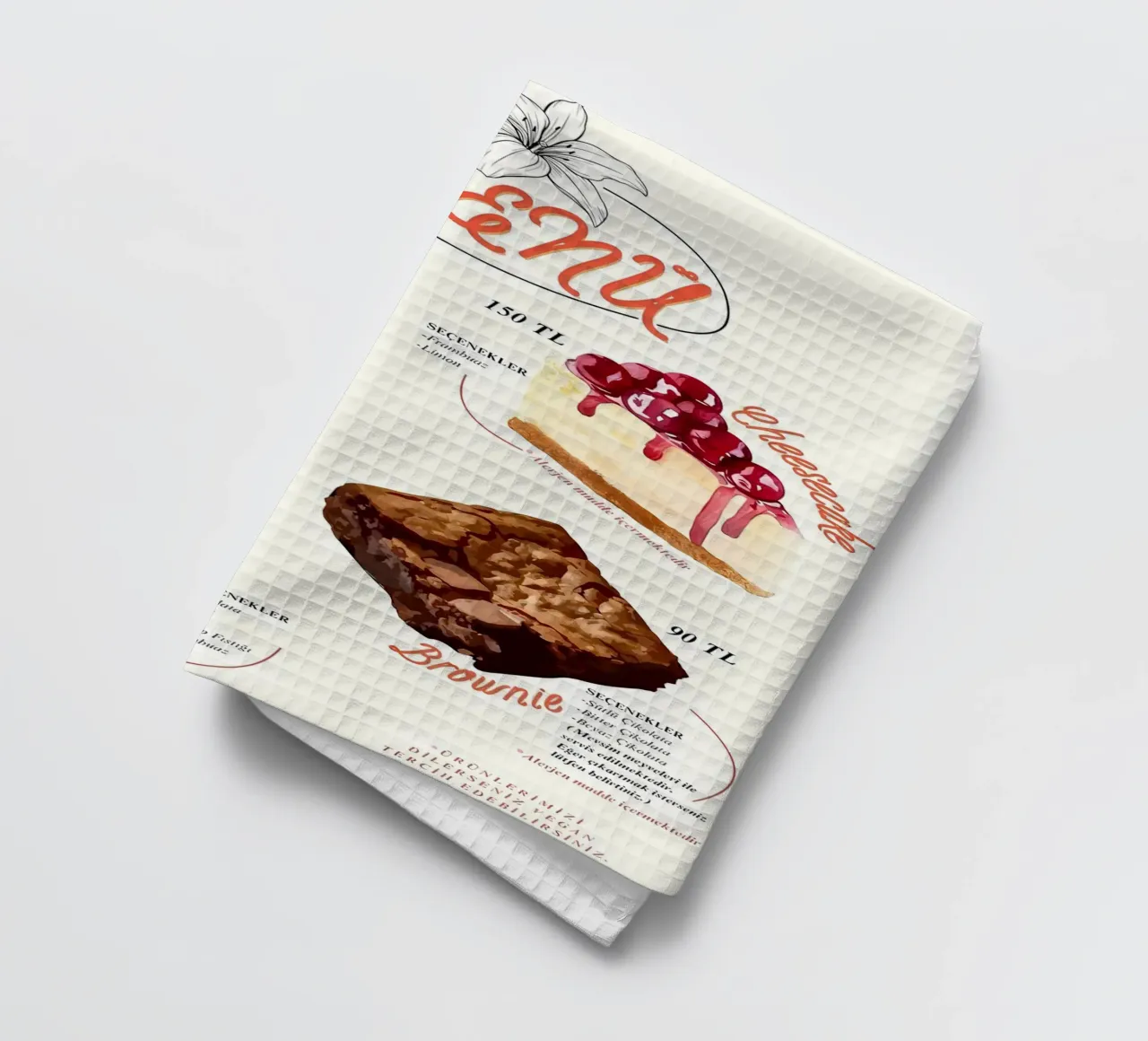 menu gâteau torchon de mitaco